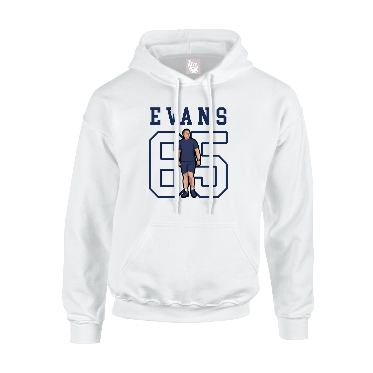 Youth Hoodie — Shirsey in White