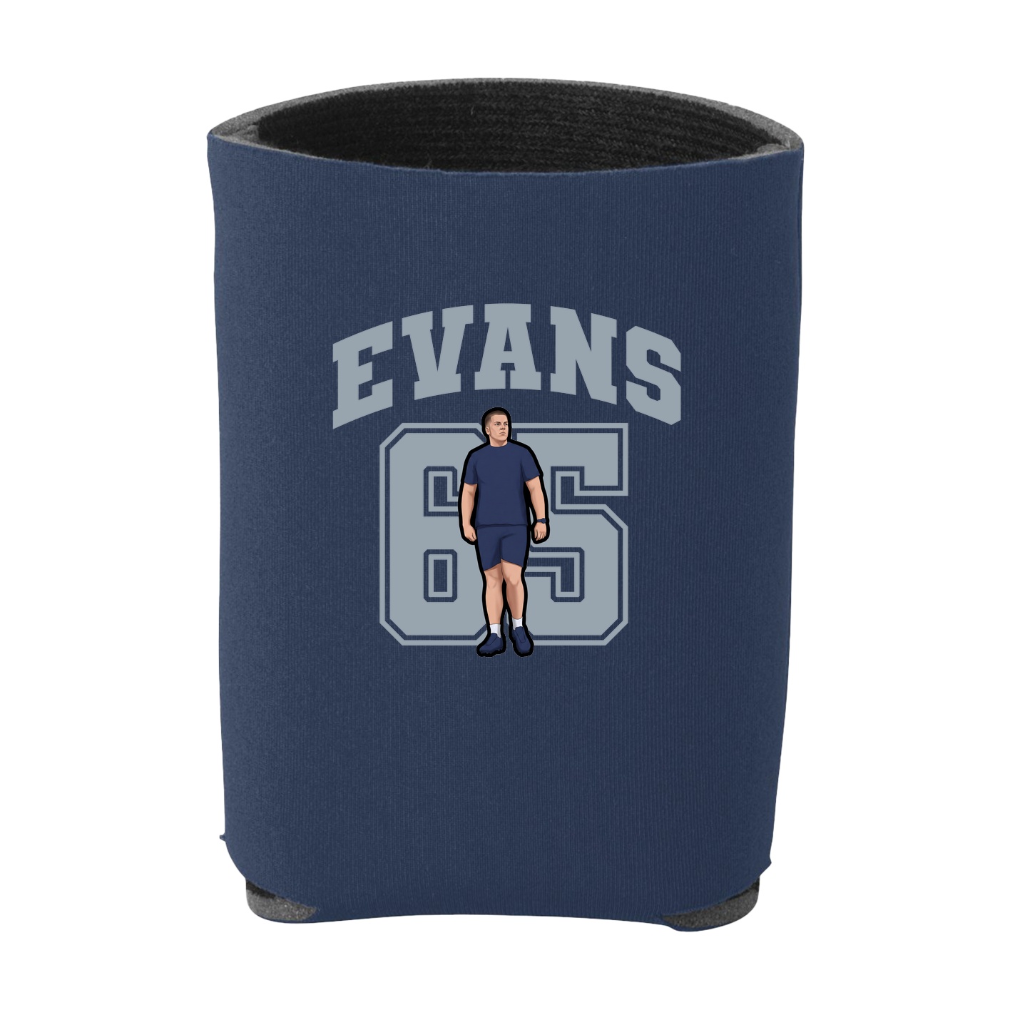 Can Holder — Number in Navy