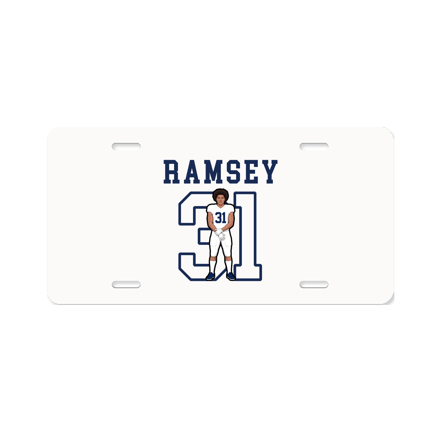 License Plate — Shirsey in Classic
