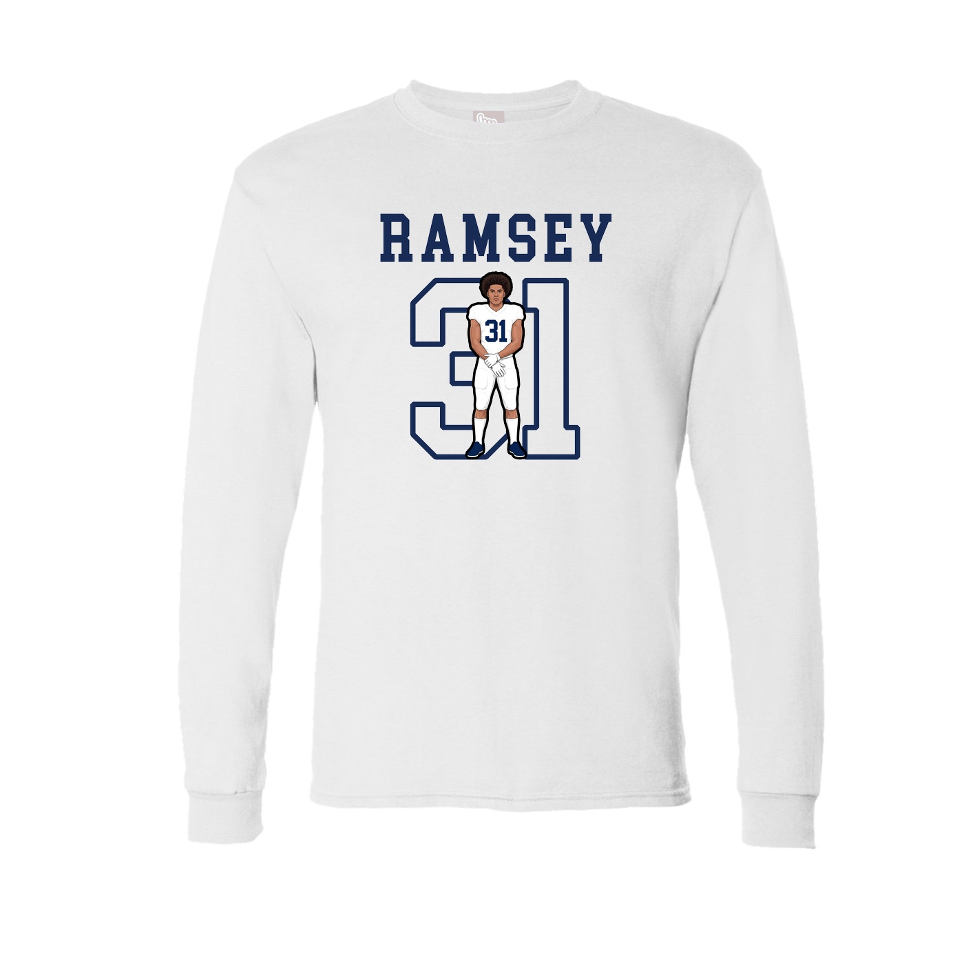 Long Sleeve Tee — Shirsey in White