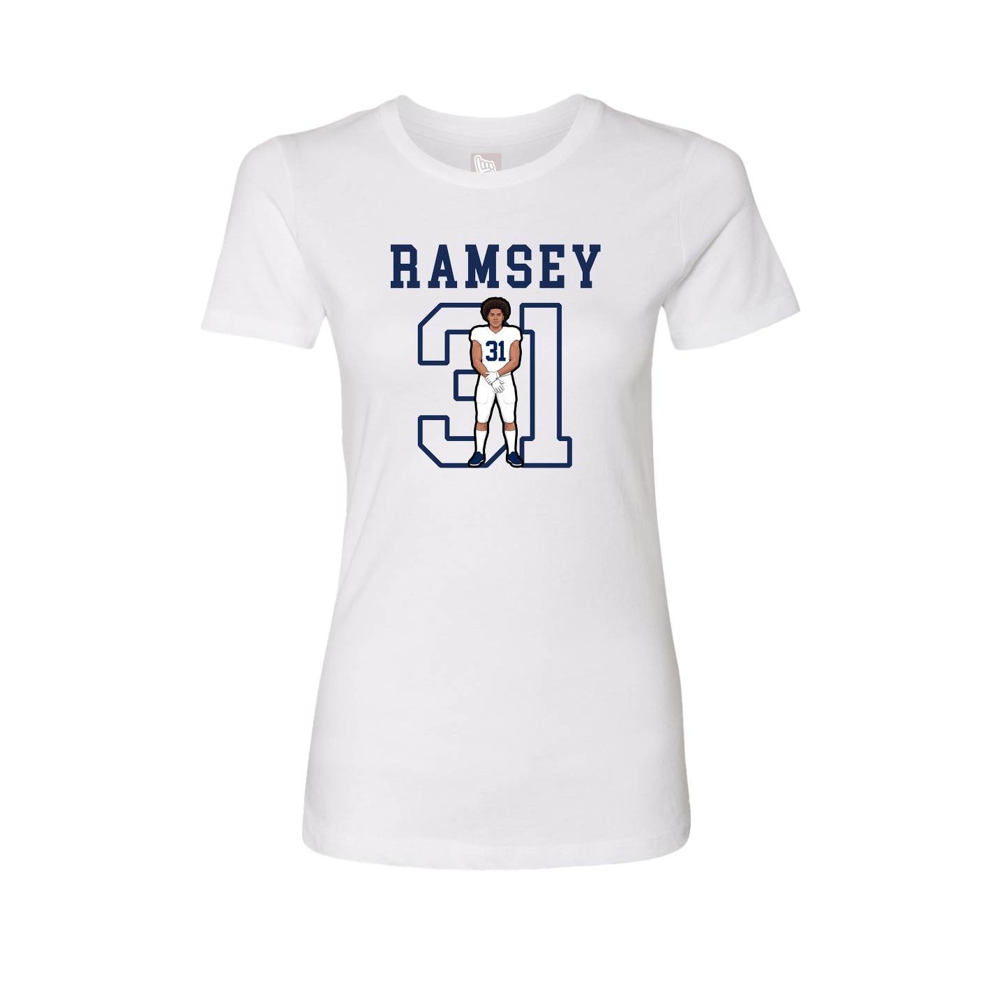 Fitted Women's Tee — Shirsey in White
