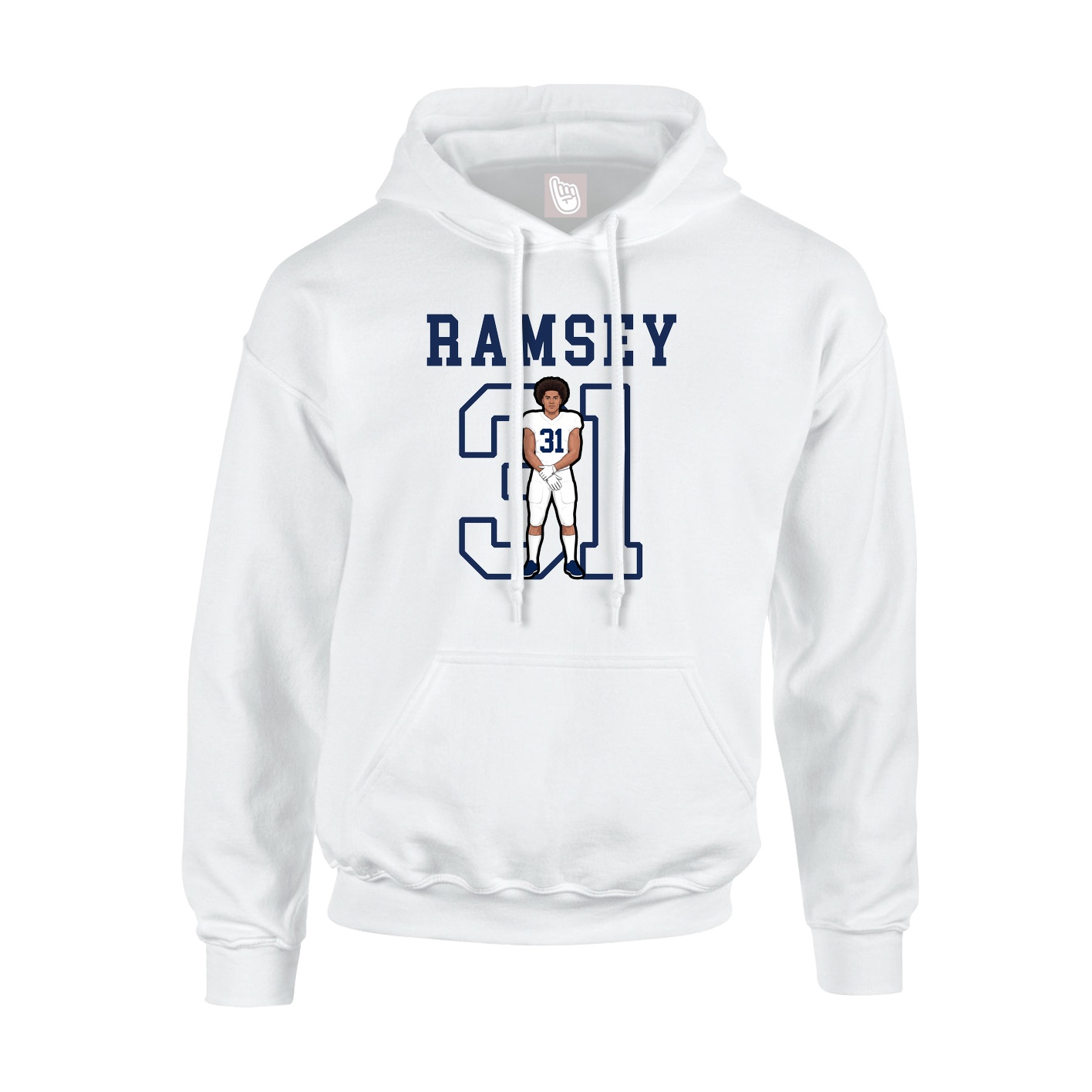 Youth Hoodie — Shirsey in White