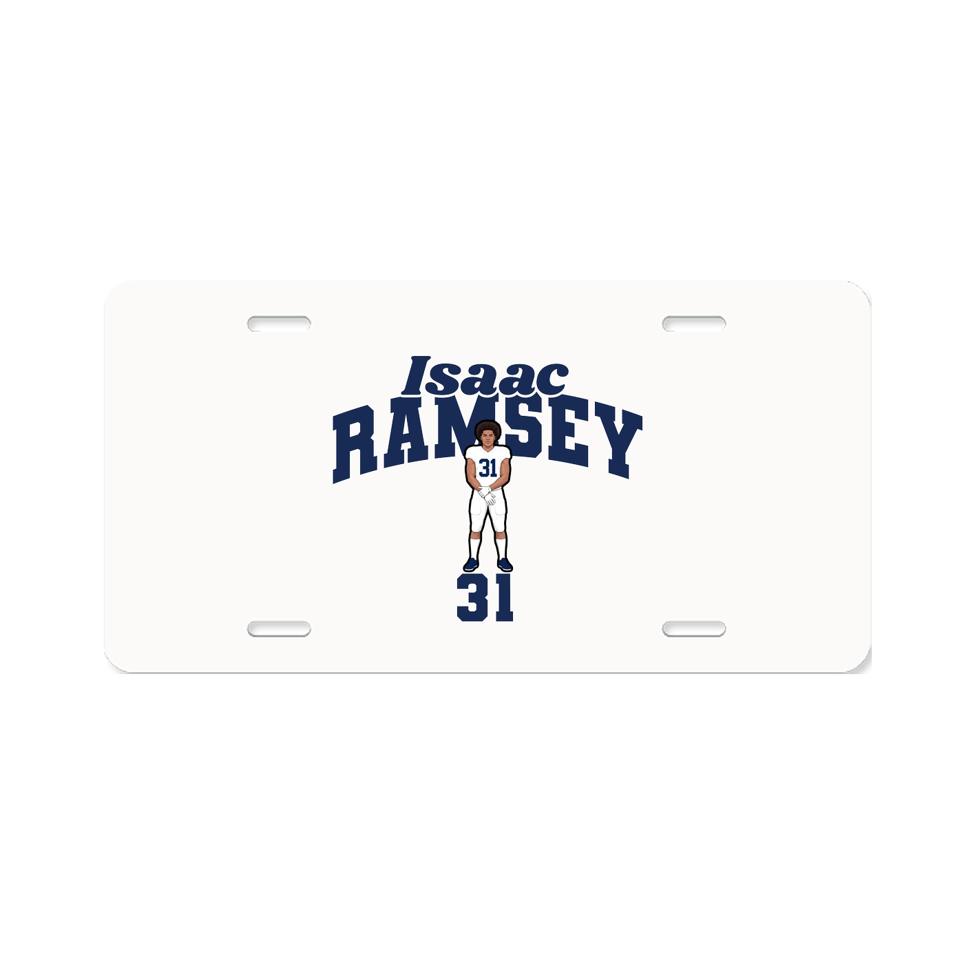 License Plate — Signature Arch in Classic
