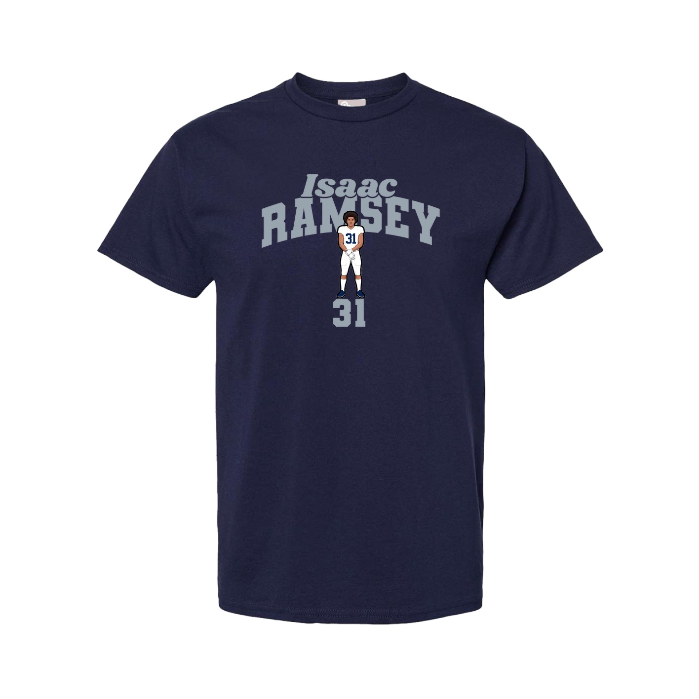 Youth Tee — Signature Arch in Navy