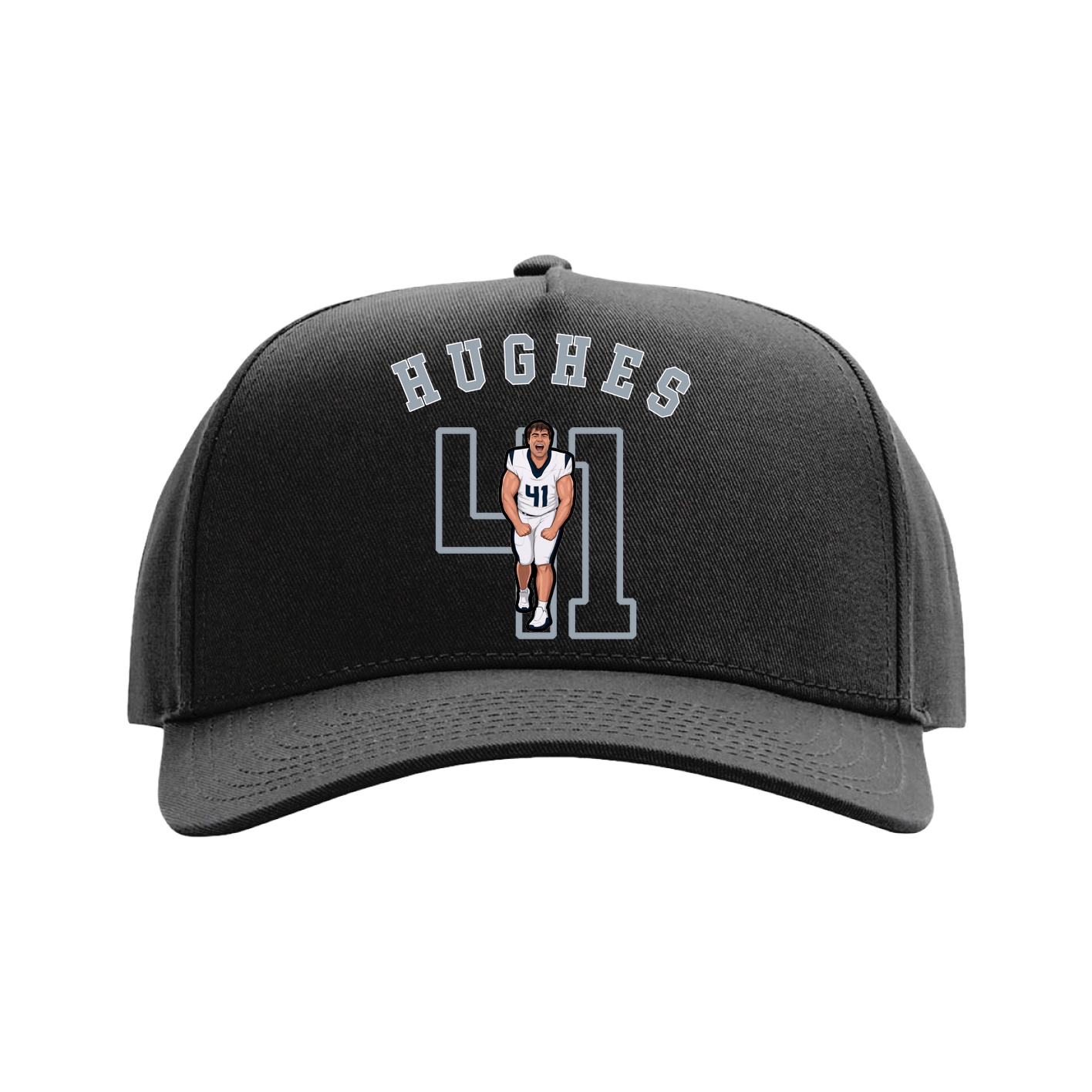 Full Fabric Five-Panel Champ Cap
