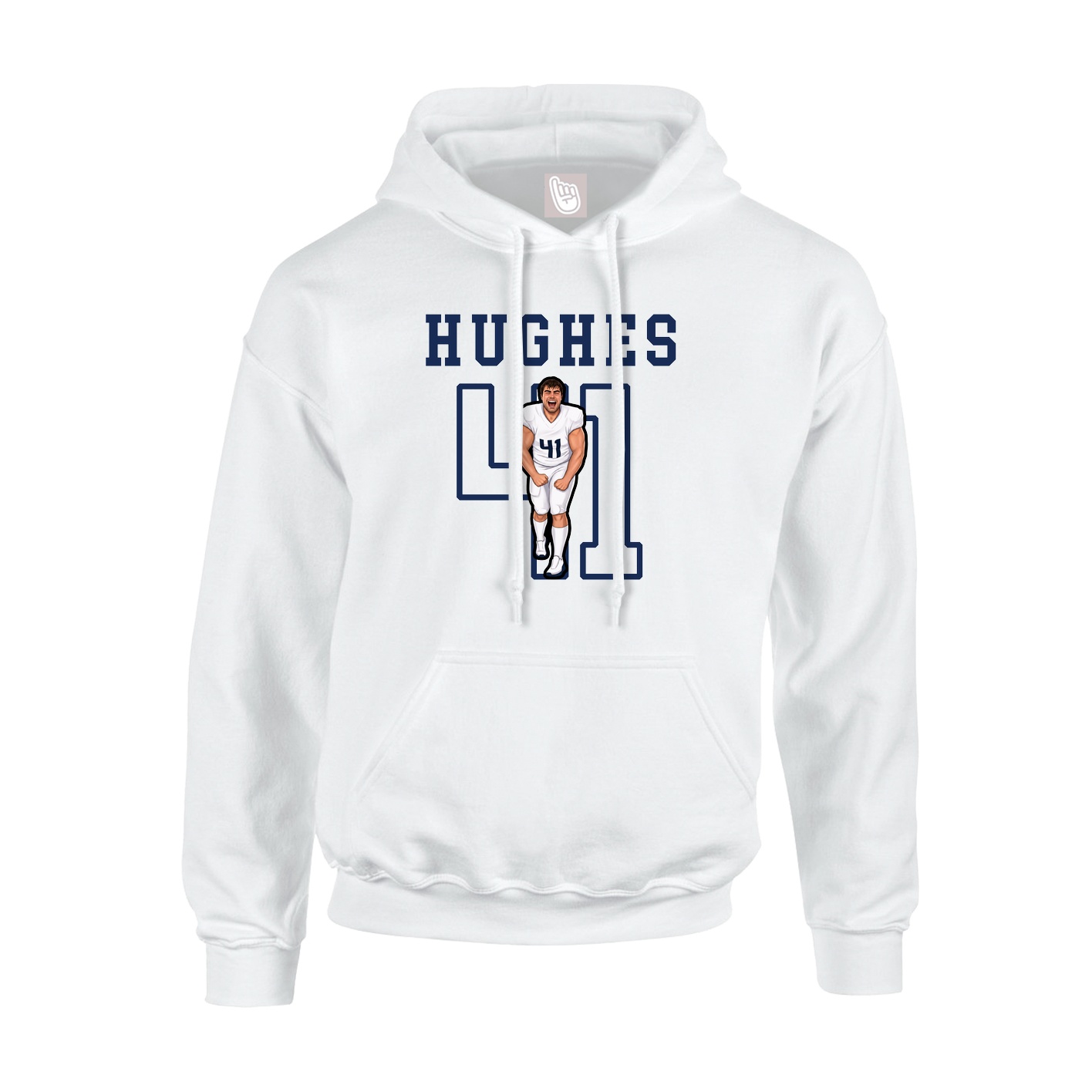 Youth Hoodie — Shirsey in White