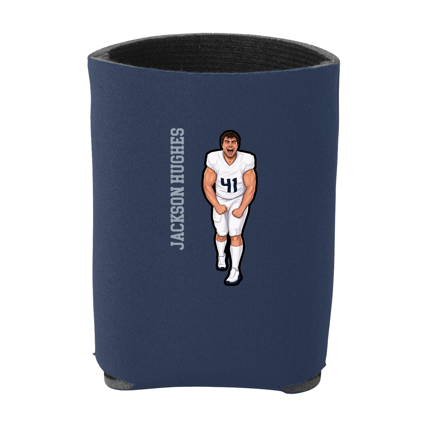 Can Holder — Name Vertical in Navy
