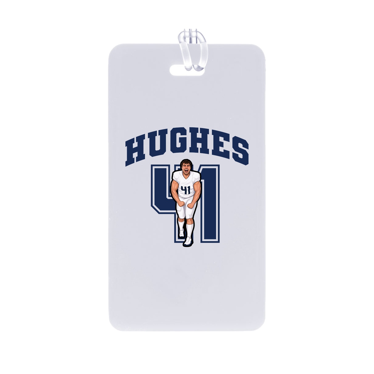 Bag Tag — Number in Classic