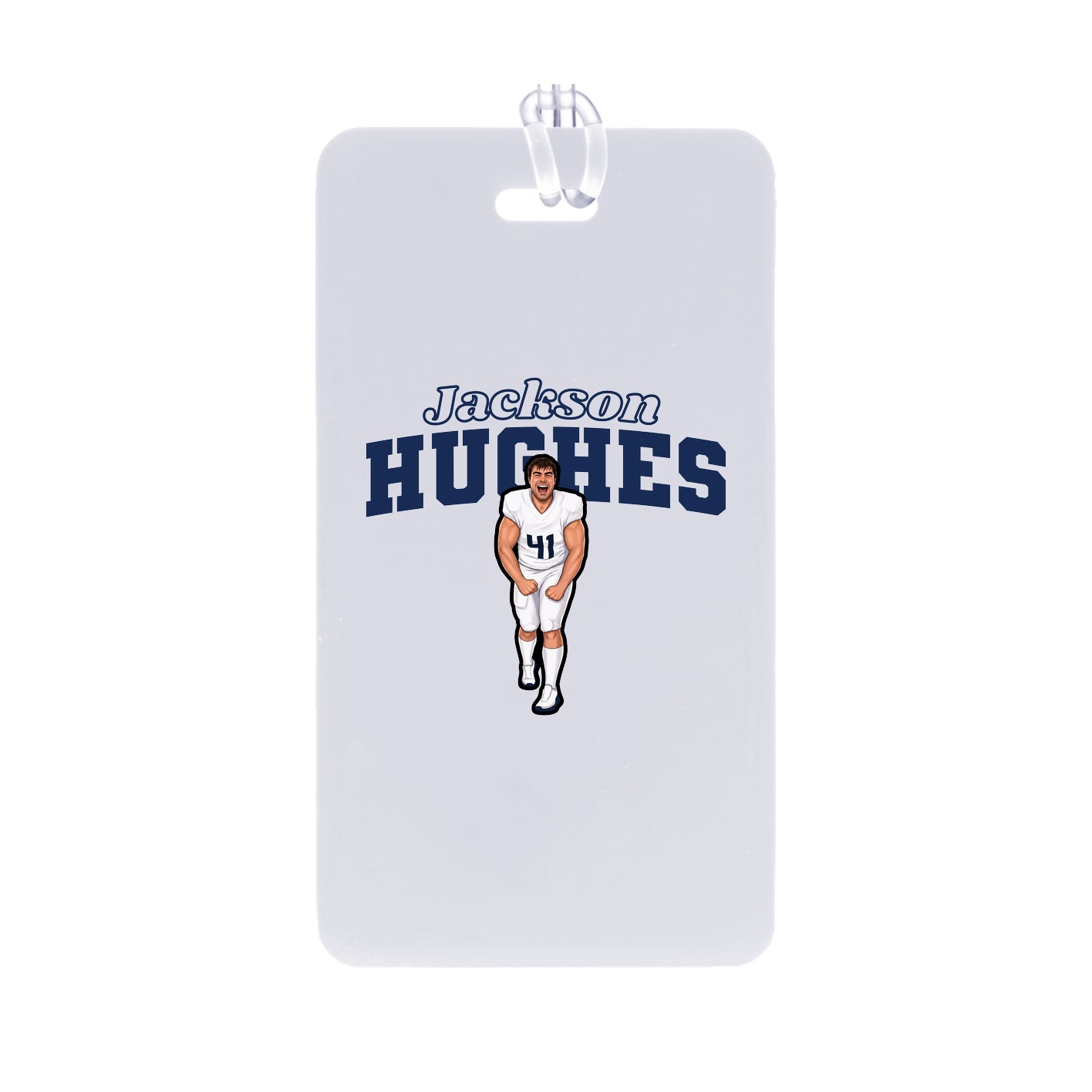 Bag Tag — Name Arch in Classic
