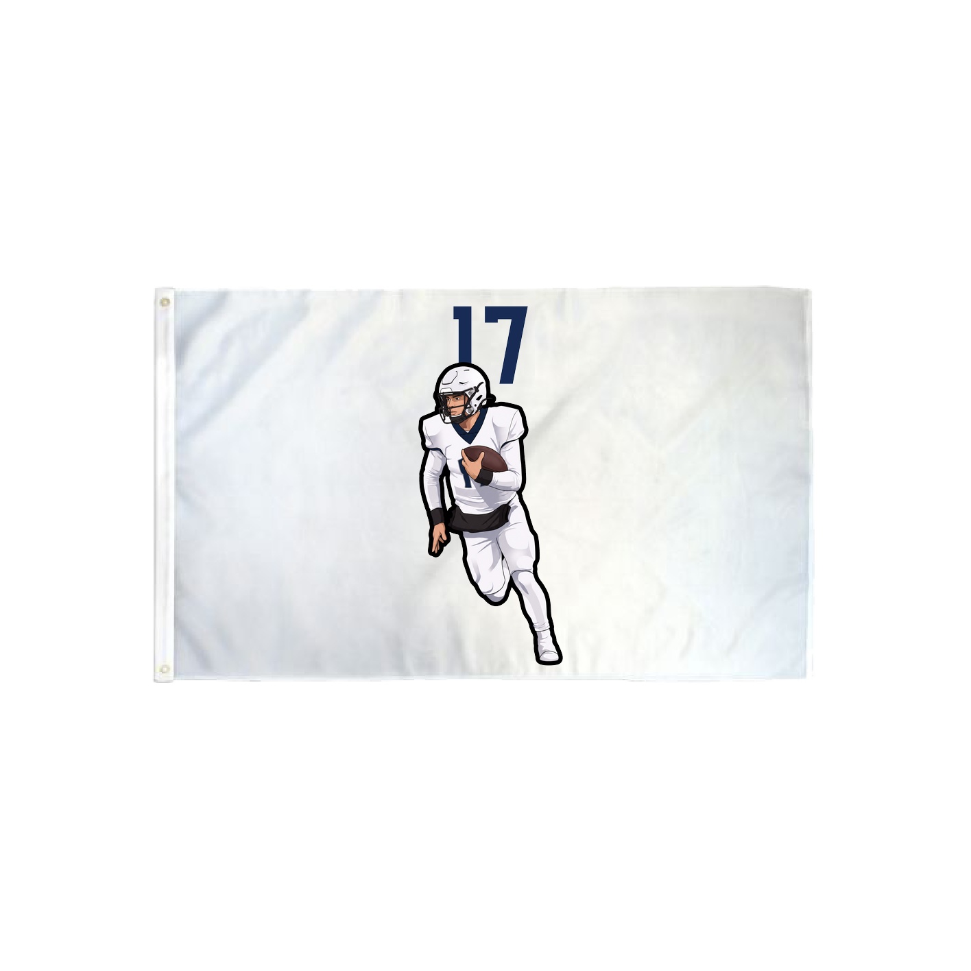 3x5 Flag — Number Top in Classic