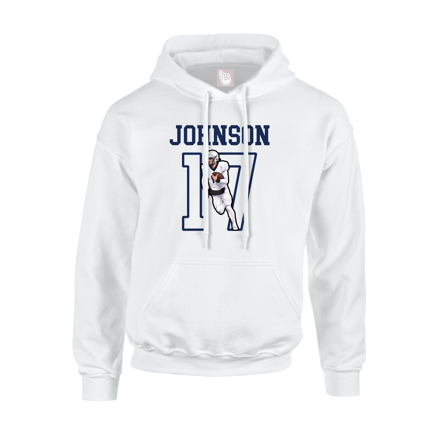 Youth Hoodie — Shirsey in White