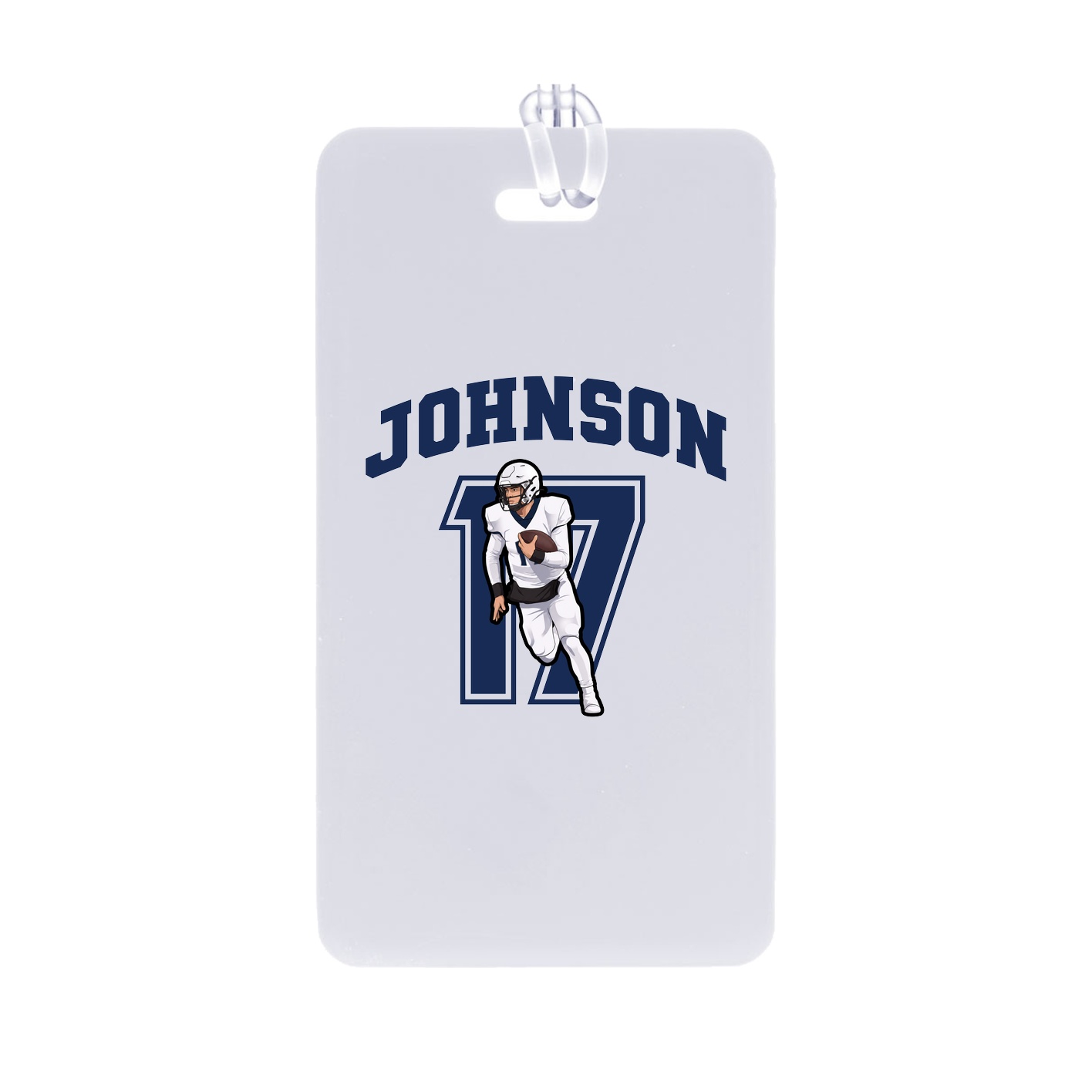 Bag Tag — Number in Classic