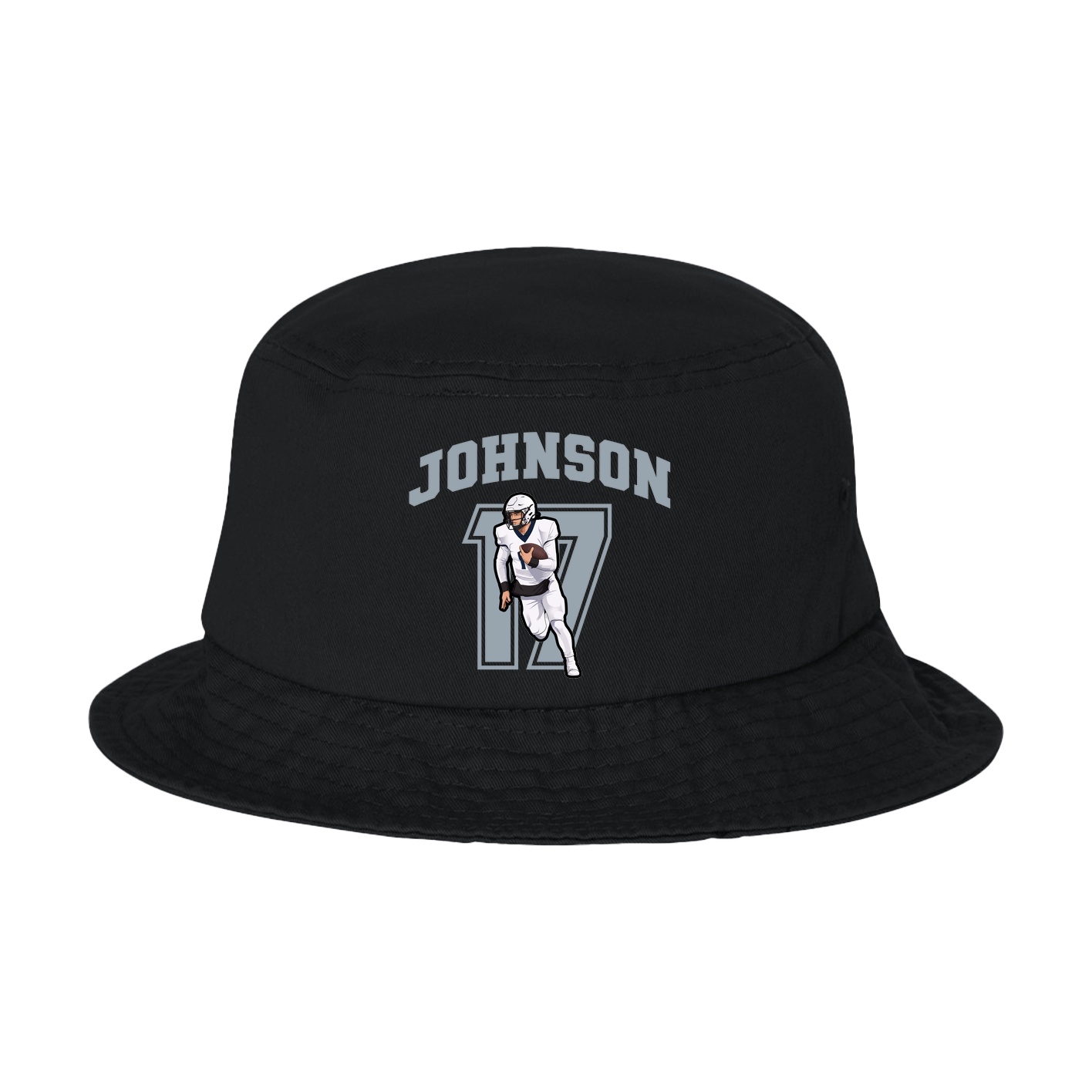Bucket Cap — Number in Black
