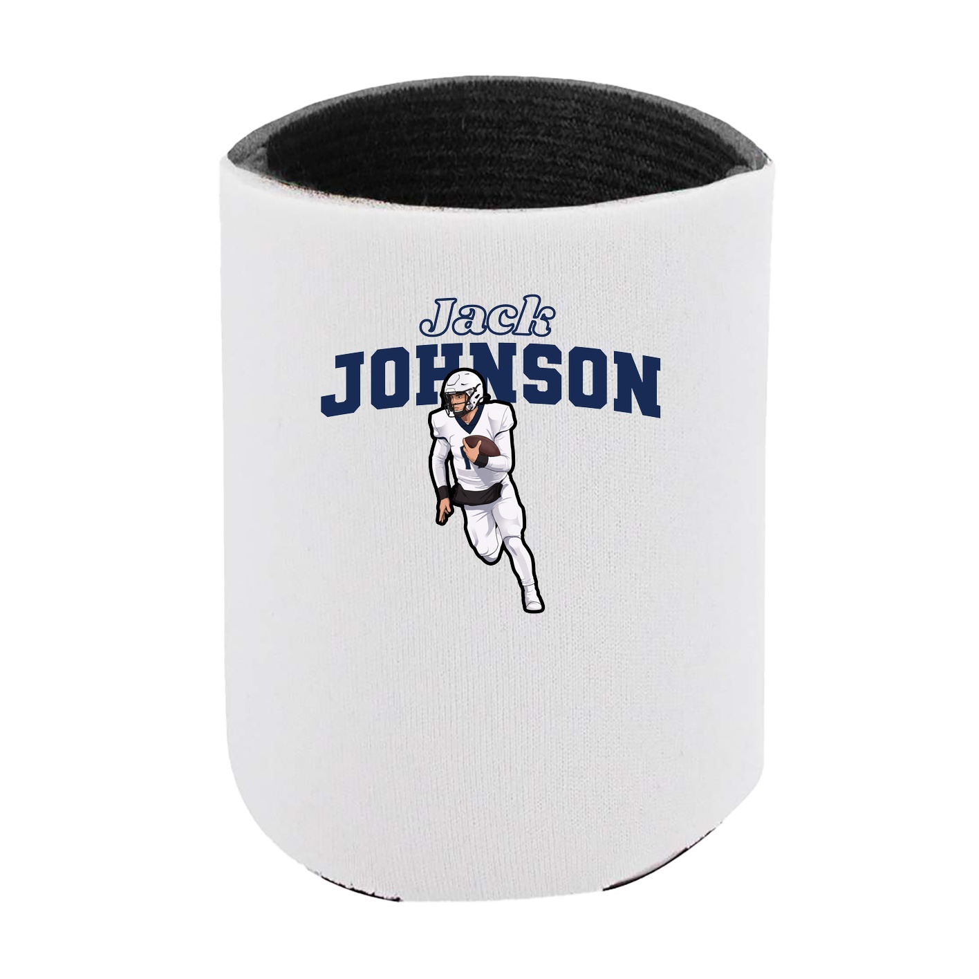 Can Holder — Name Arch in White