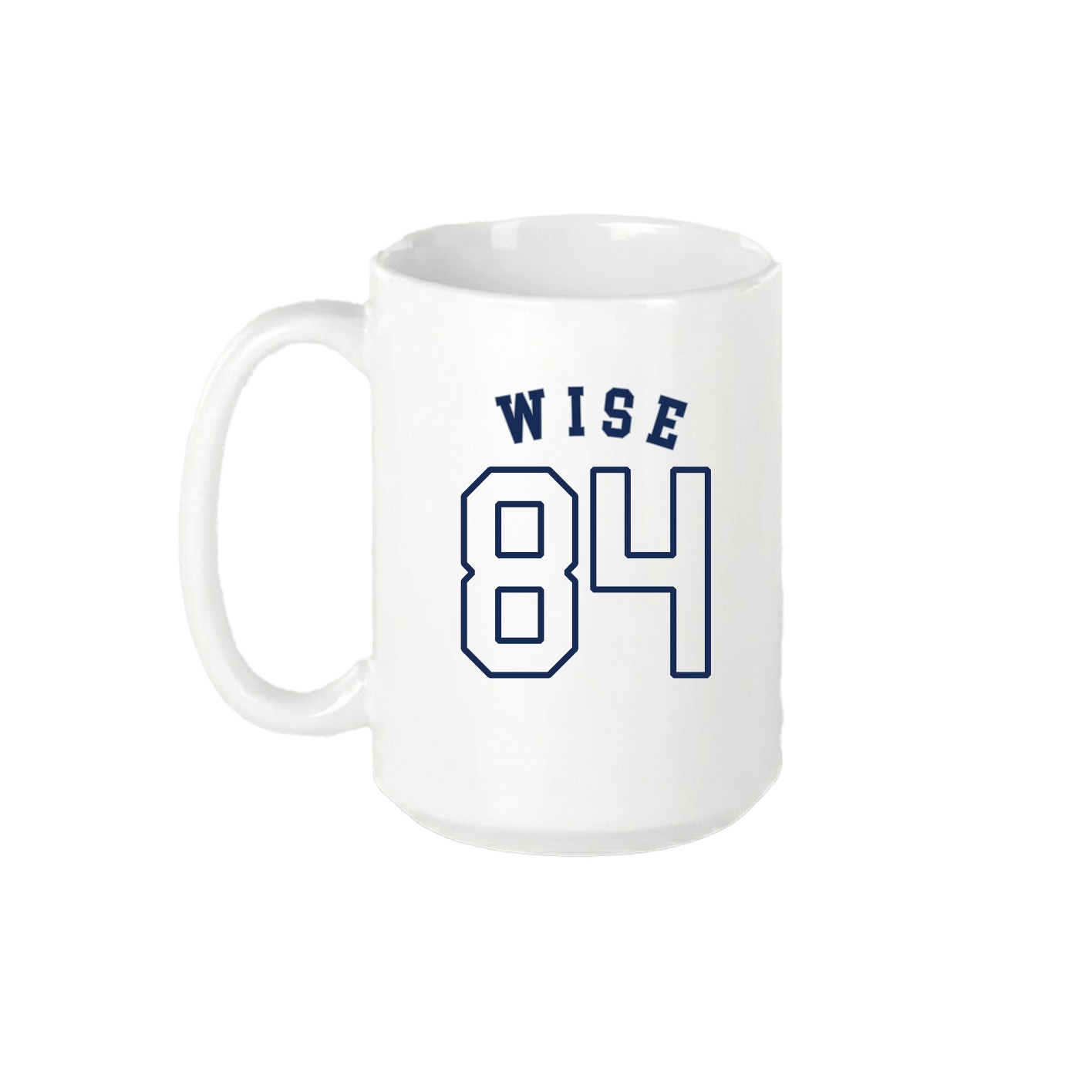 15oz Coffee Mug — Shirsey Arch in White