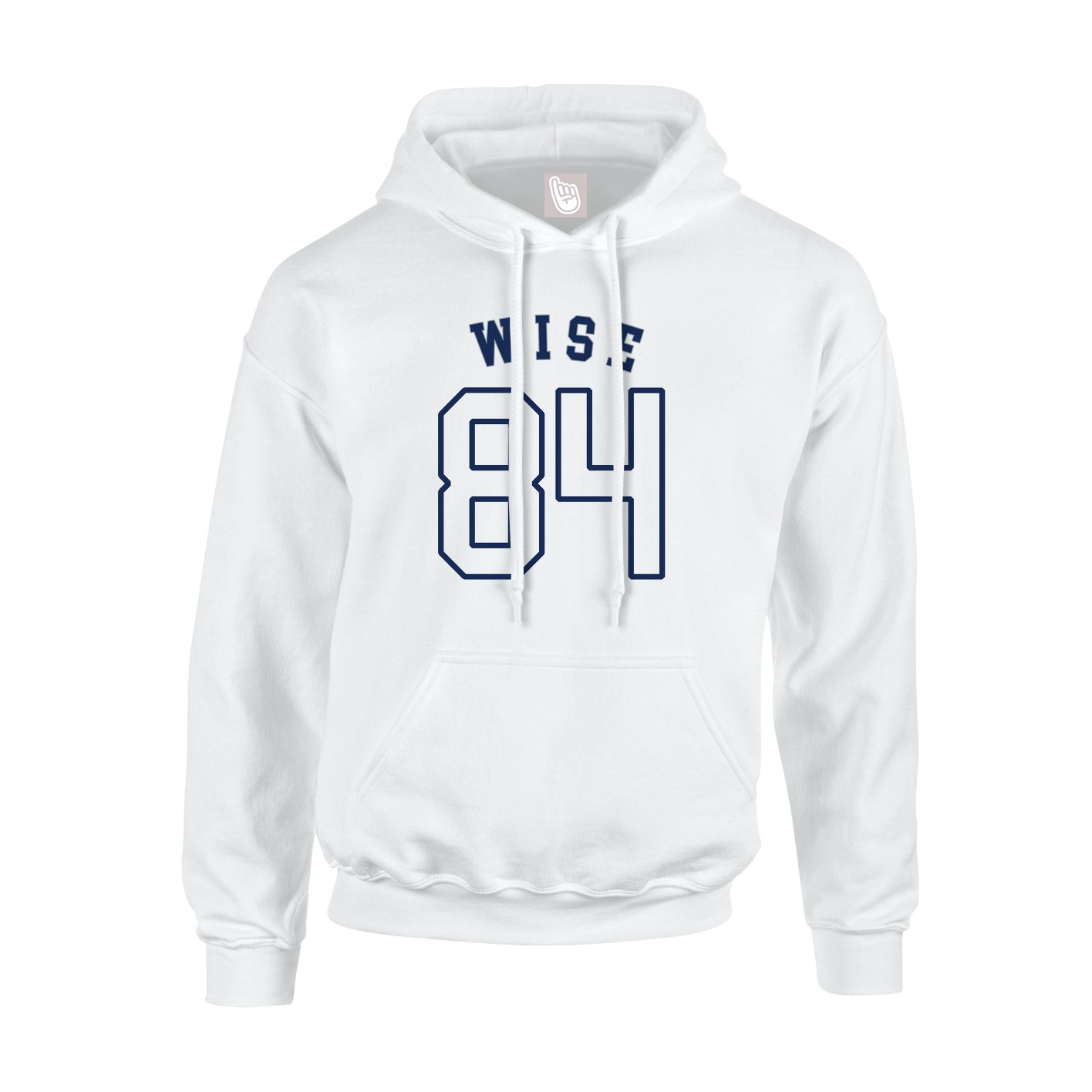 Hoodie — Shirsey Arch in White