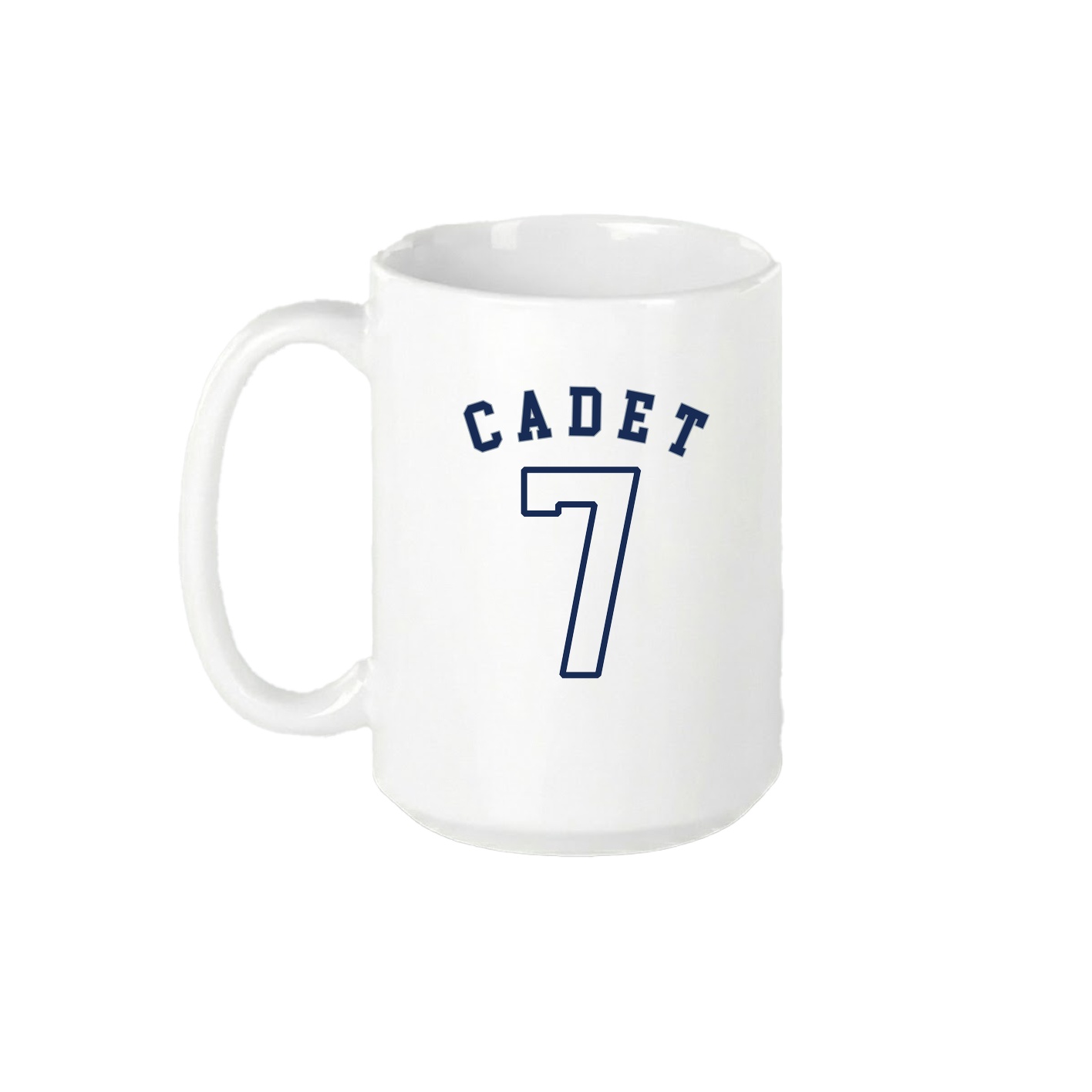 15oz Coffee Mug — Shirsey Arch in White