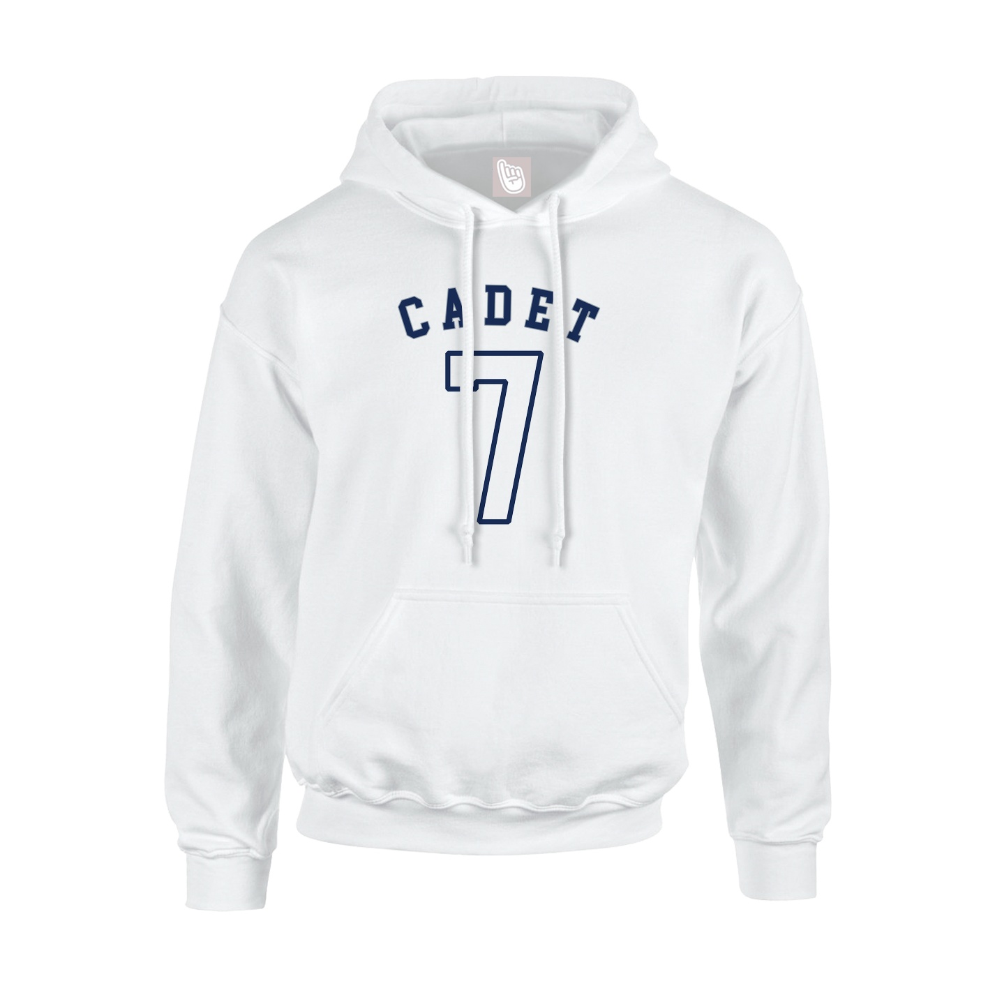 Hoodie — Shirsey Arch in White