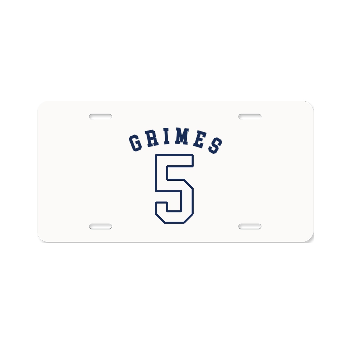 License Plate — Shirsey Arch in Classic