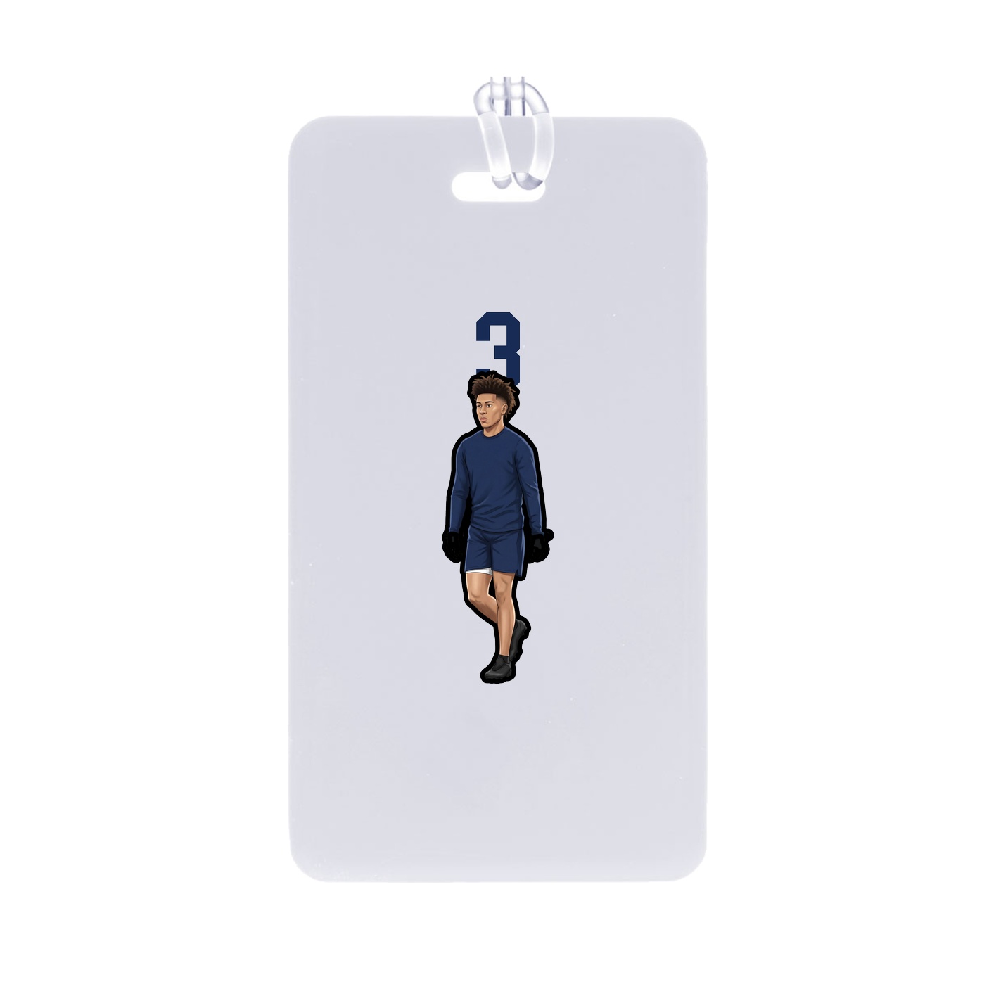 Bag Tag — Number Top in Classic
