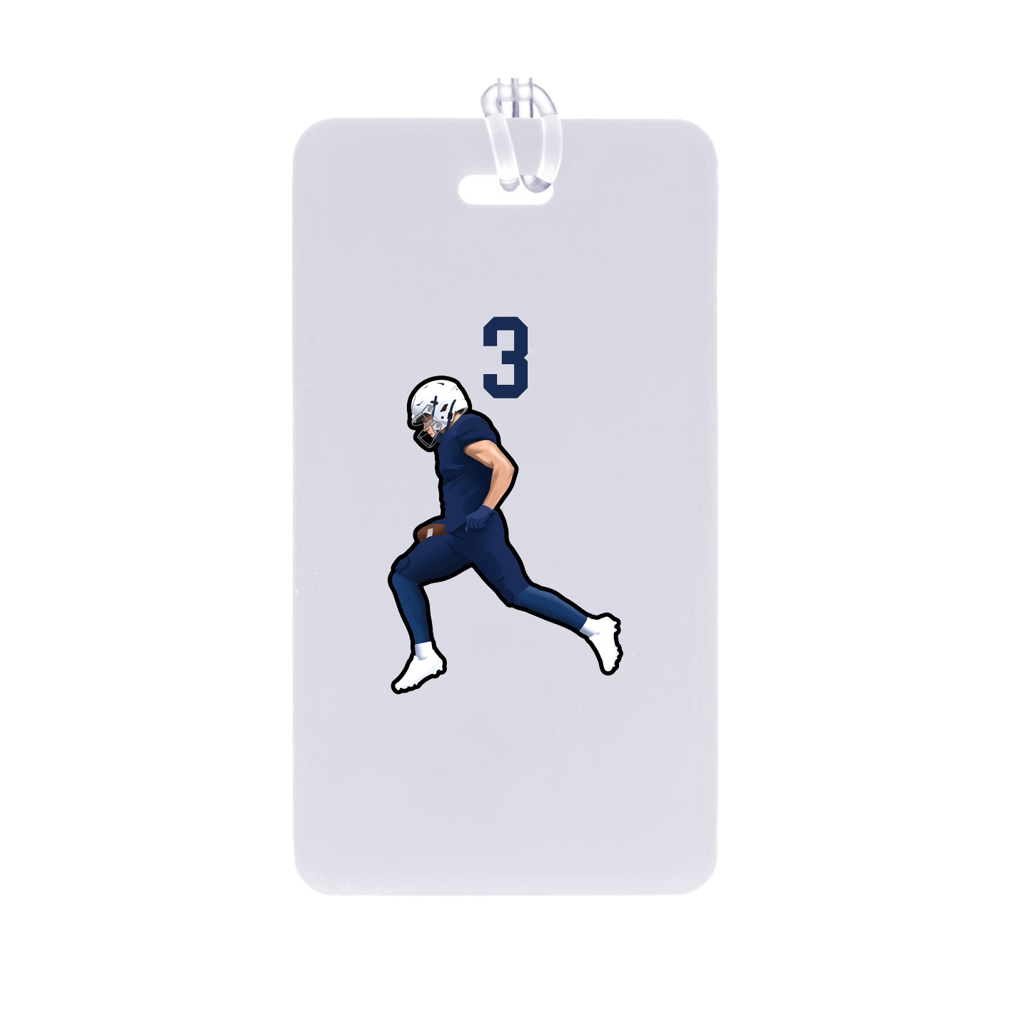 Bag Tag — Number Top in Classic