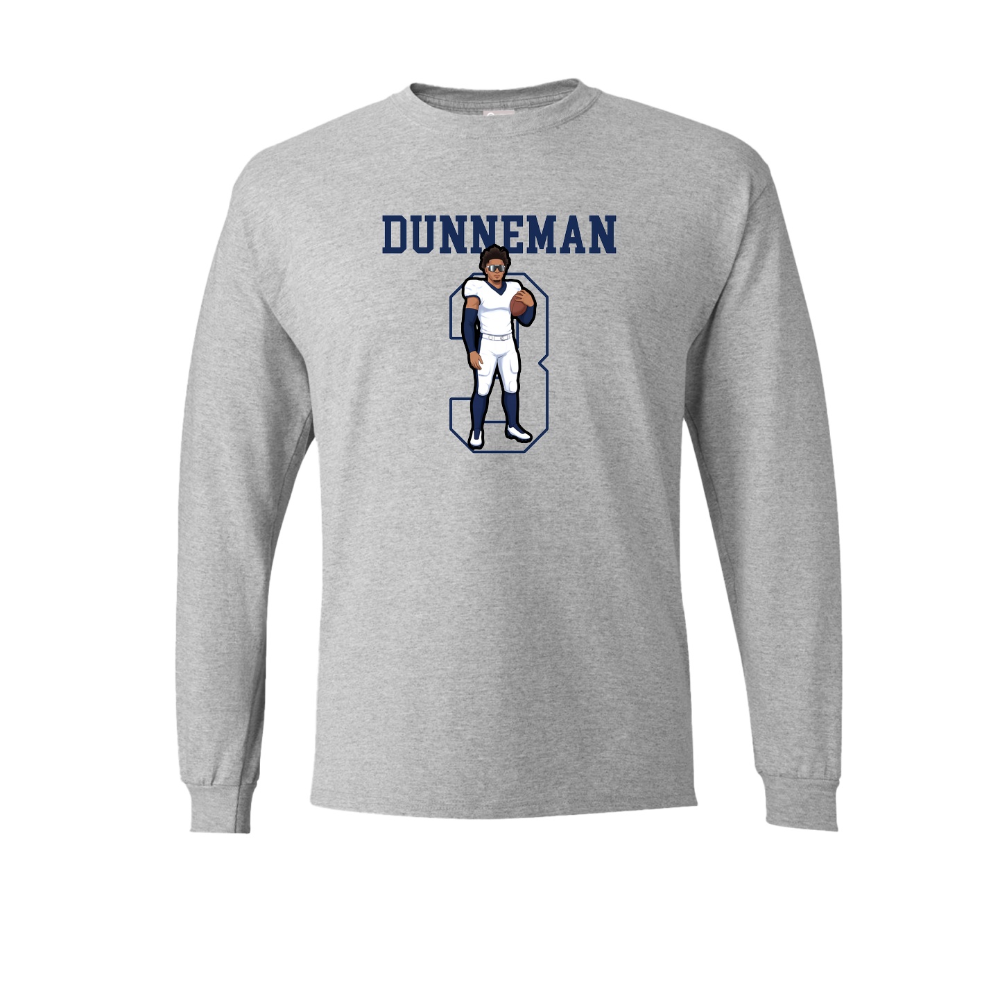Long Sleeve Tee — Shirsey in Grey