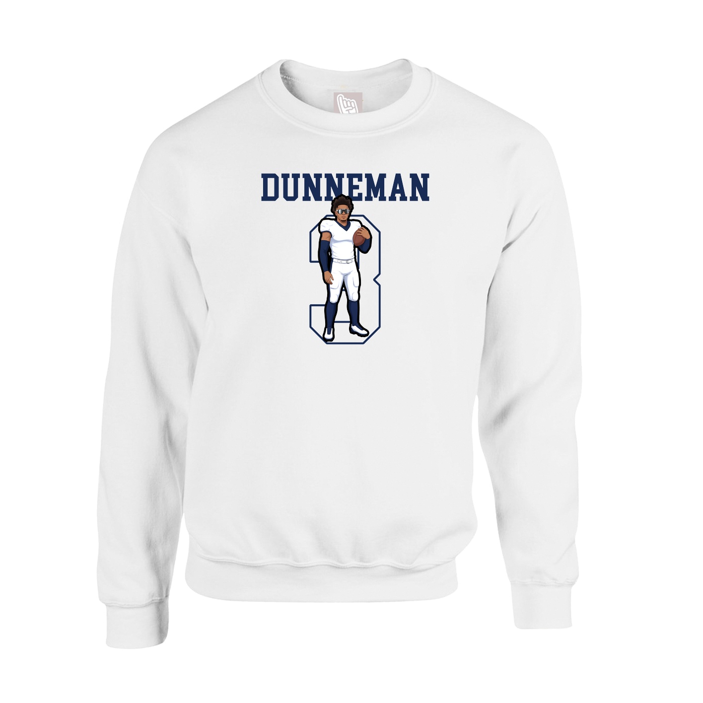 Fleece Crew — Shirsey in White