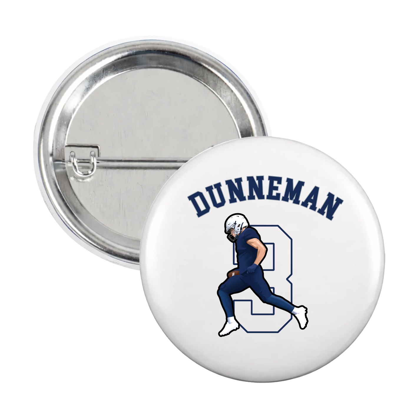 Game Day Button — Shirsey Arch in White