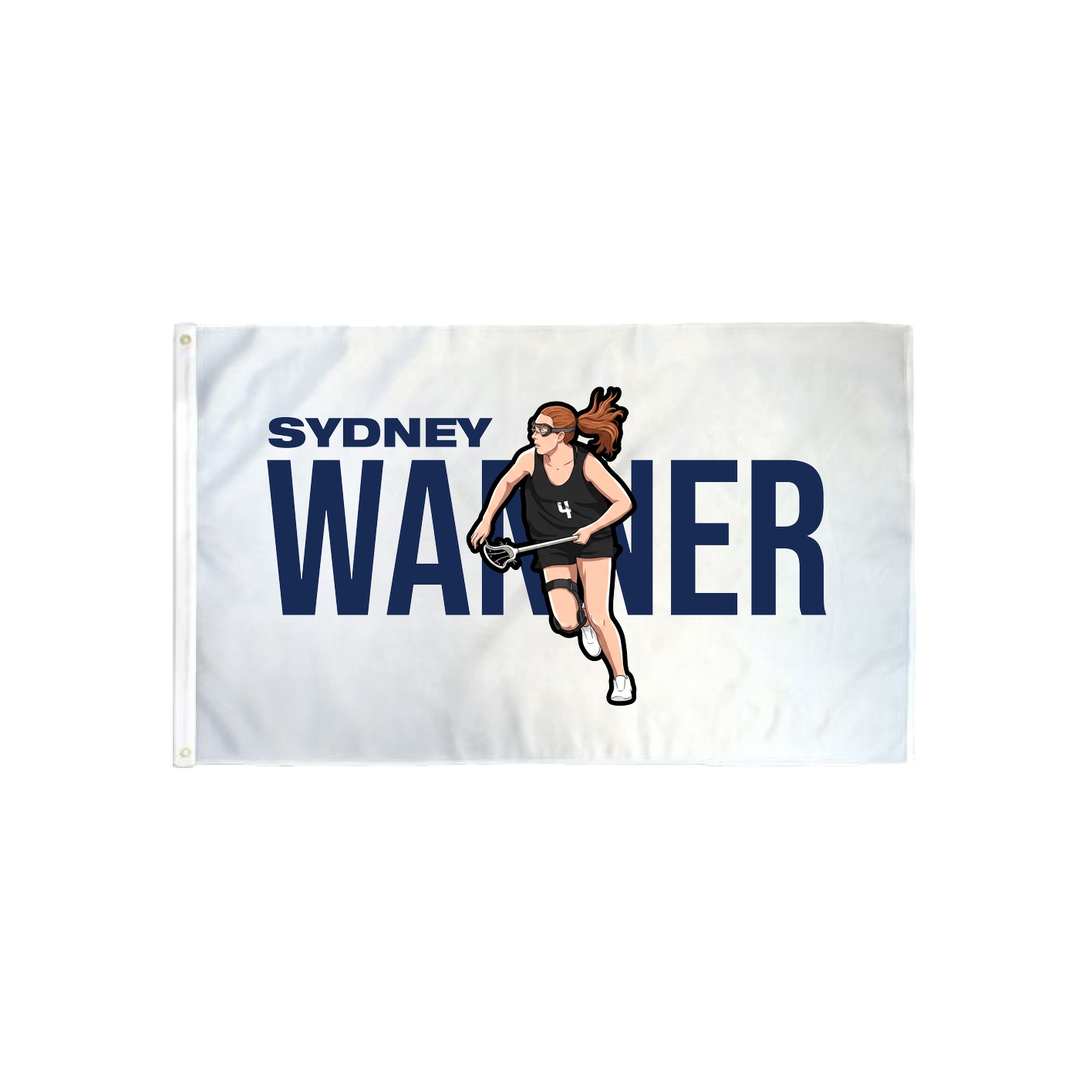 3x5 Flag — Player Name in Classic