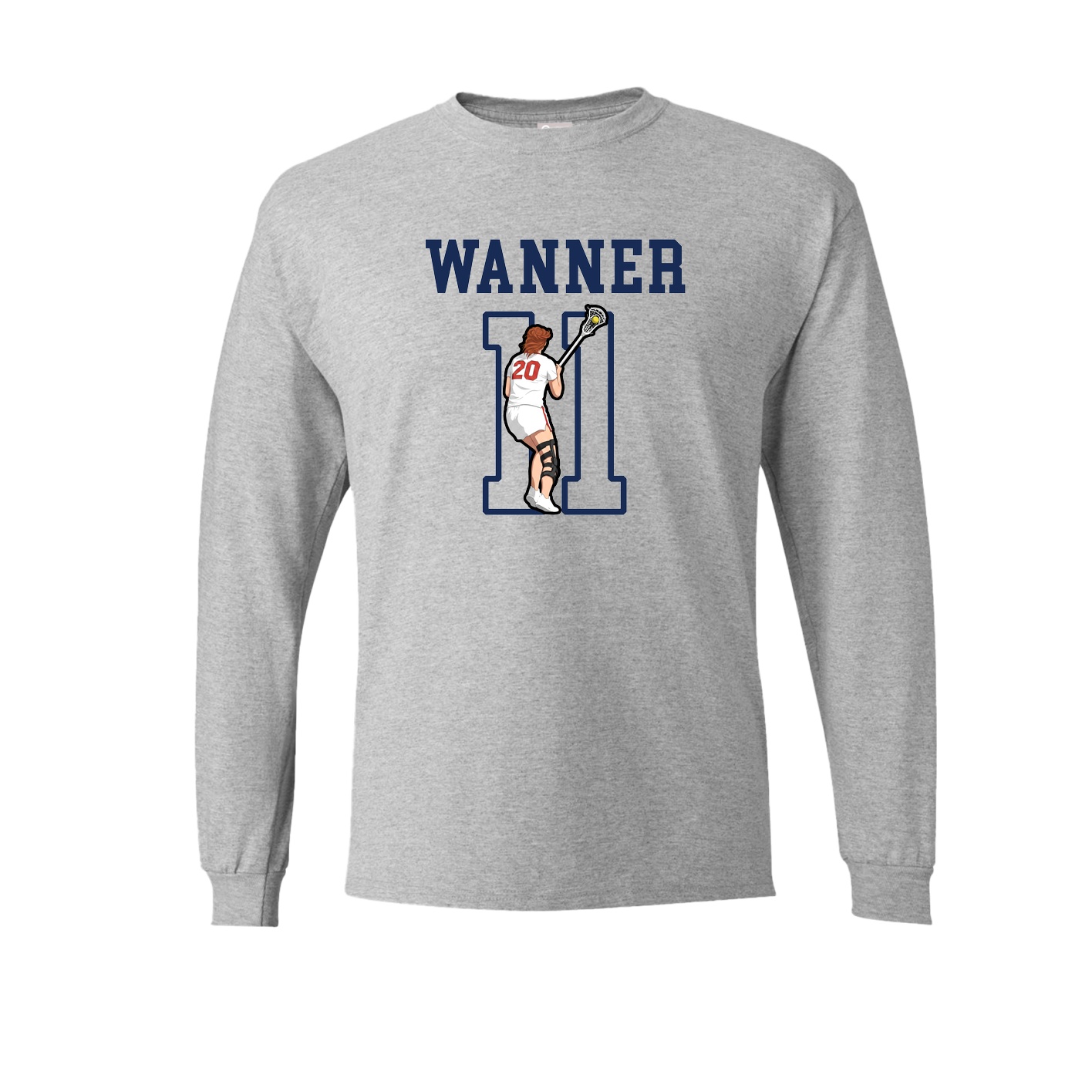 Long Sleeve Tee — Shirsey in Grey