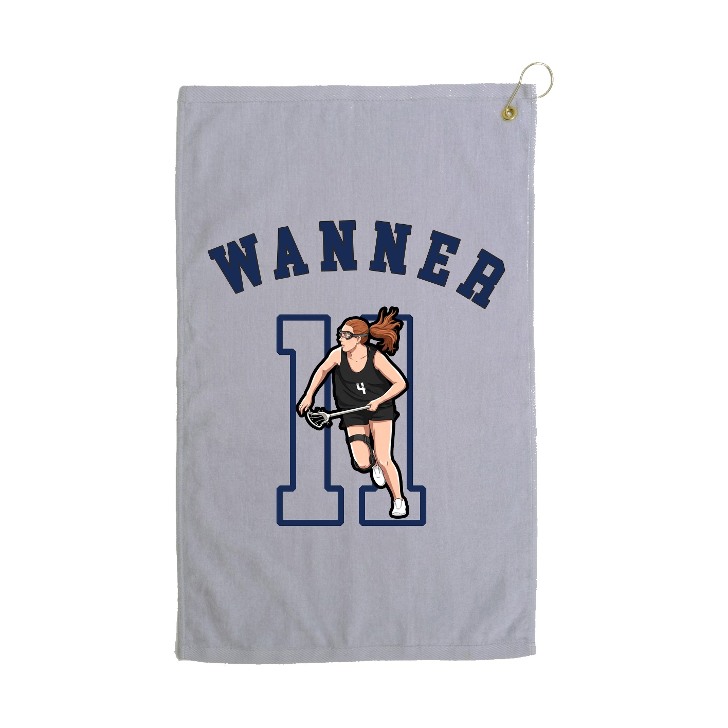 Golf Towel — Shirsey Arch in Grey