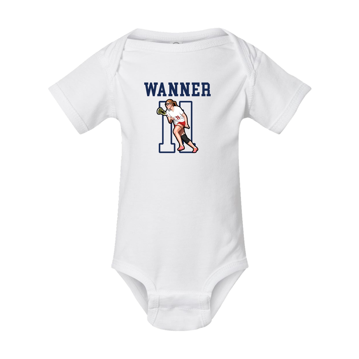 Baby Onesie — Shirsey in White