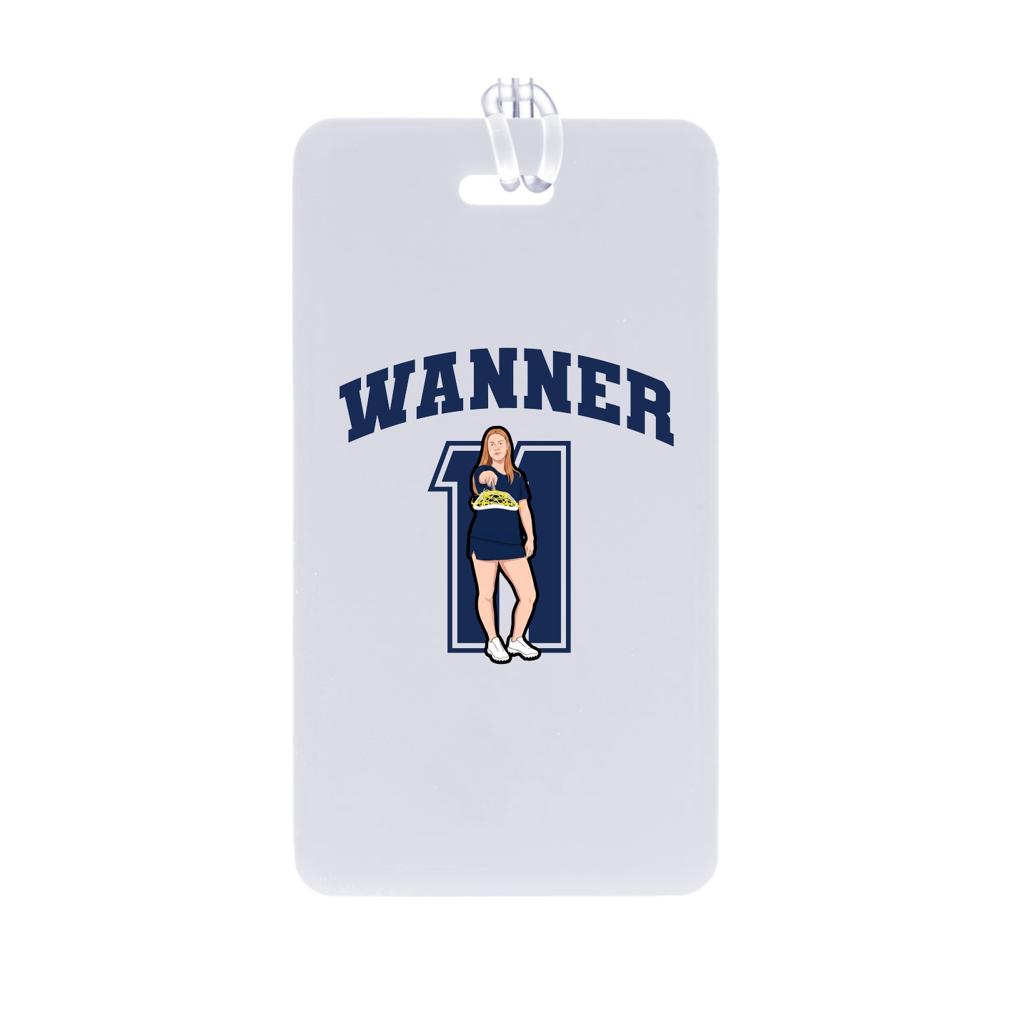 Bag Tag — Number in Classic