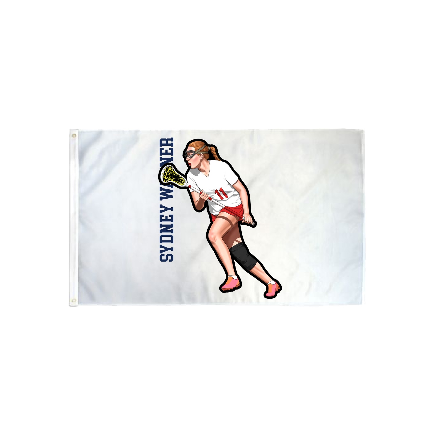 3x5 Flag — Name Vertical in Classic