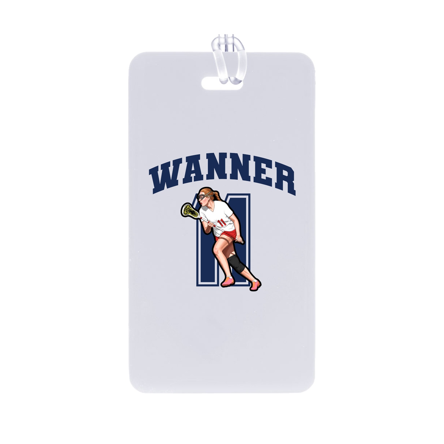 Bag Tag — Number in Classic