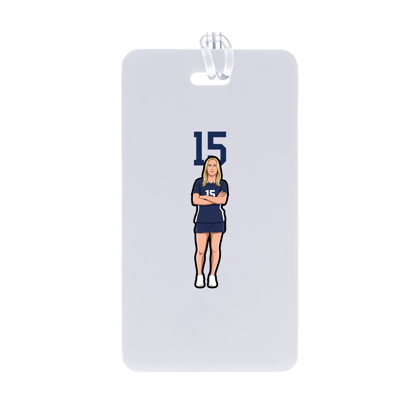 Bag Tag — Number Top in Classic