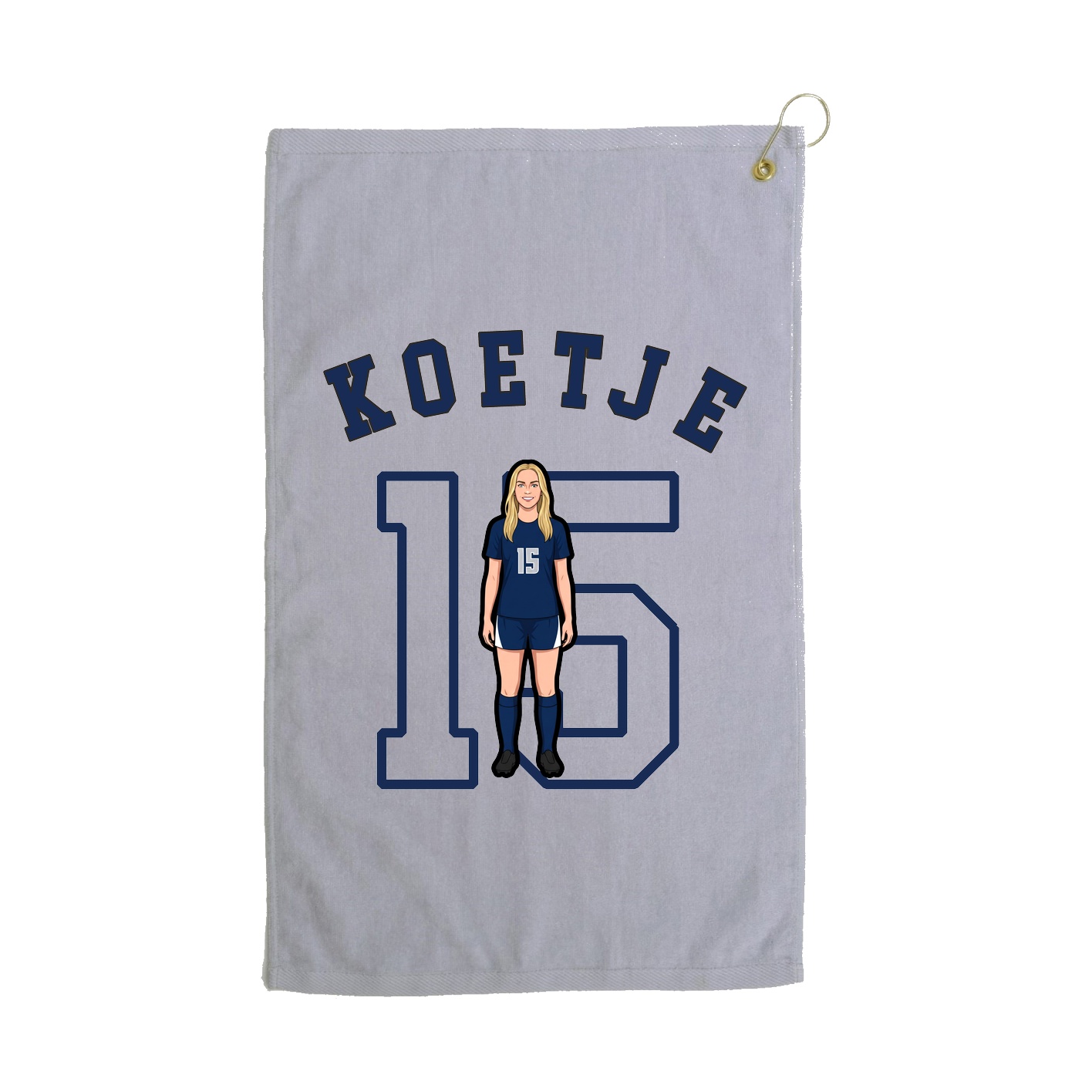 Golf Towel — Shirsey Arch in Grey