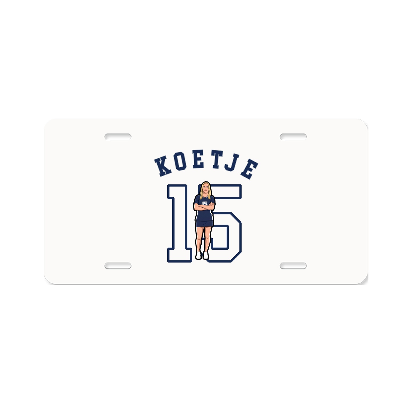 License Plate — Shirsey Arch in Classic
