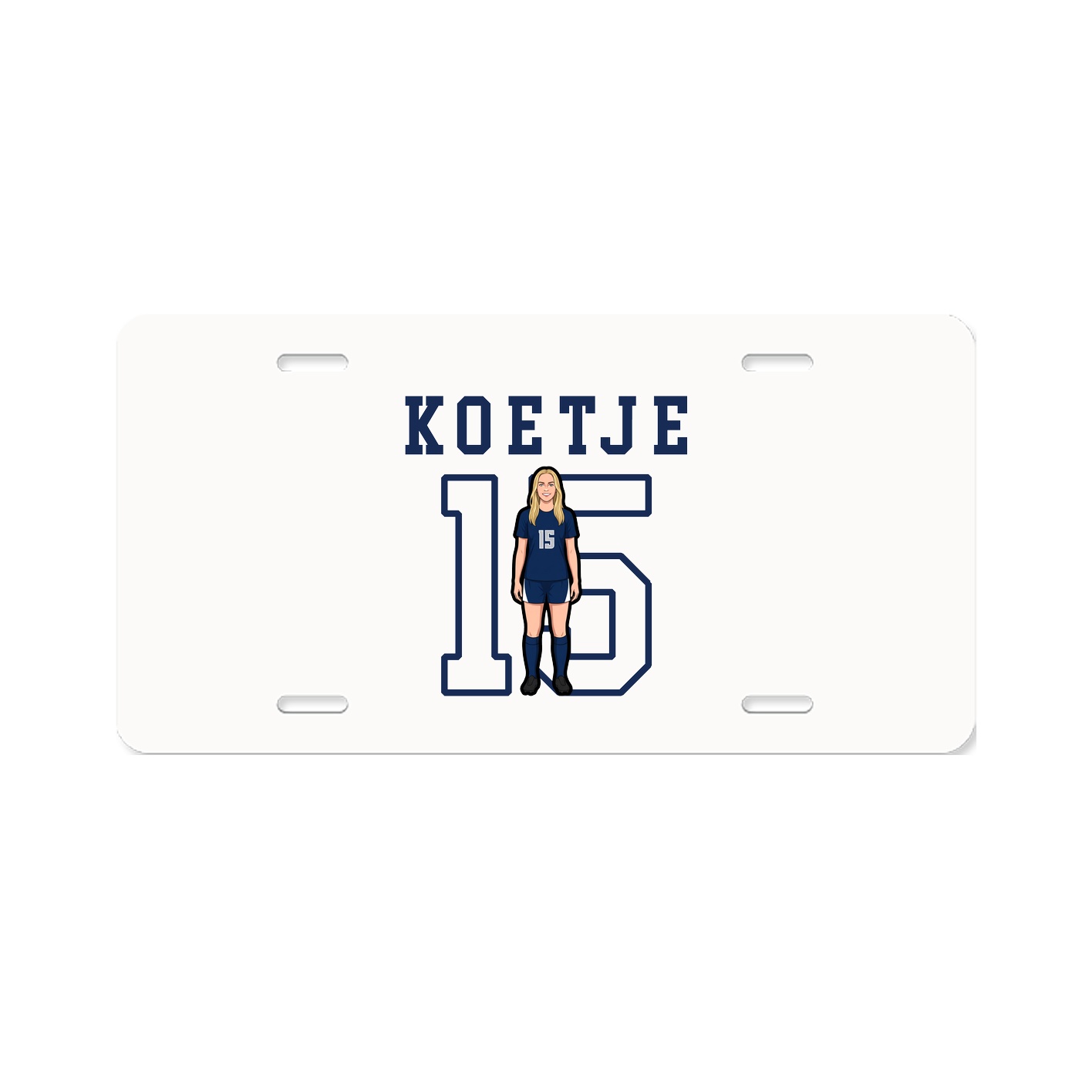 License Plate — Shirsey in Classic