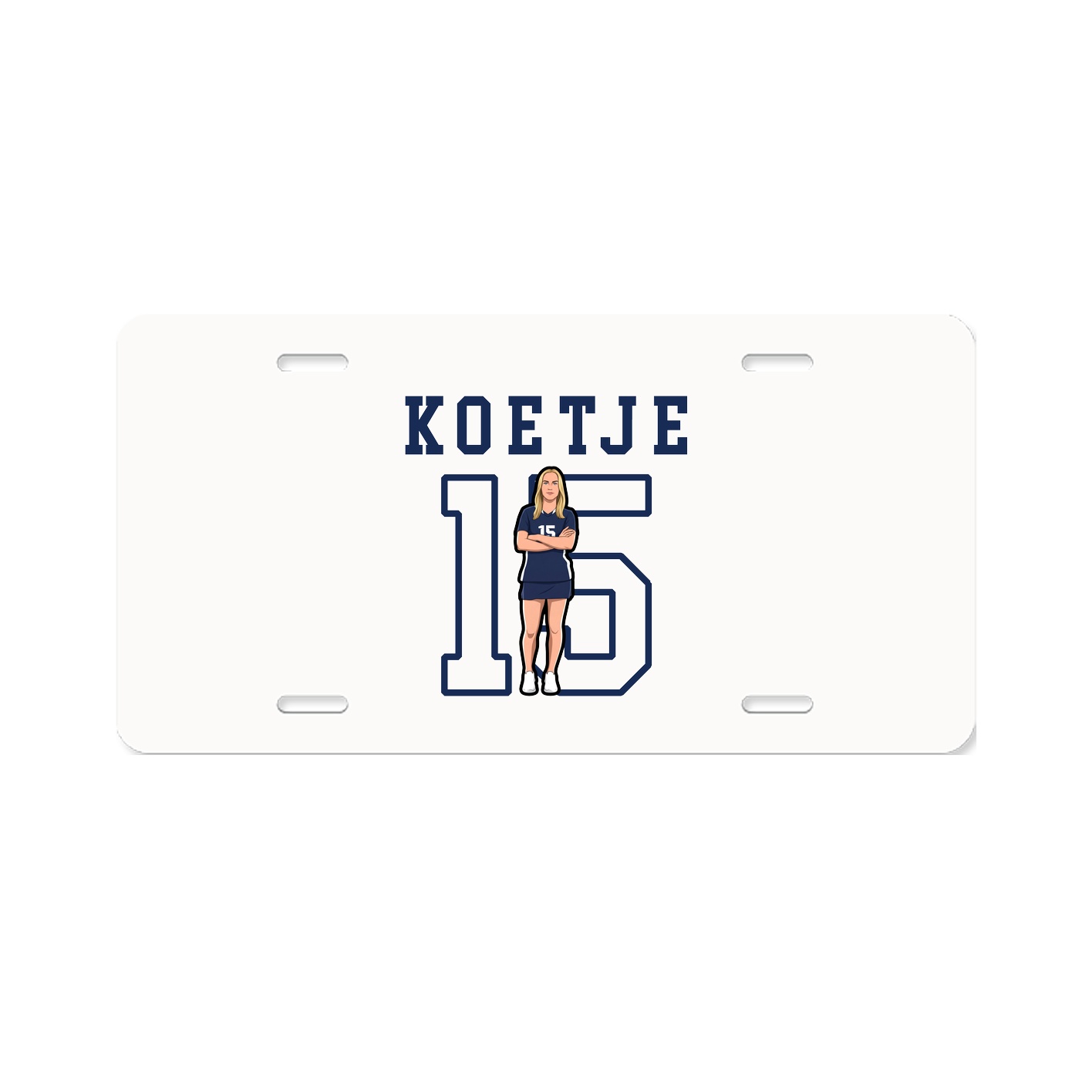 License Plate — Shirsey in Classic