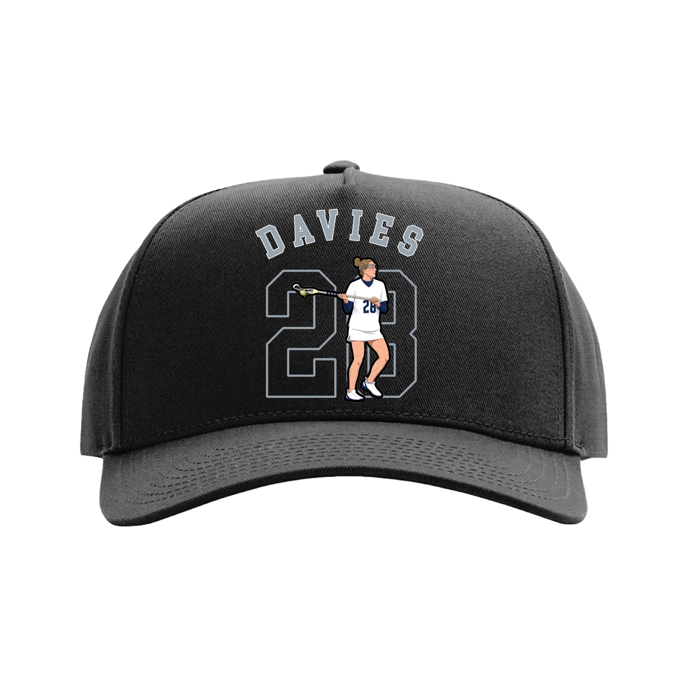 Full Fabric Five-Panel Champ Cap