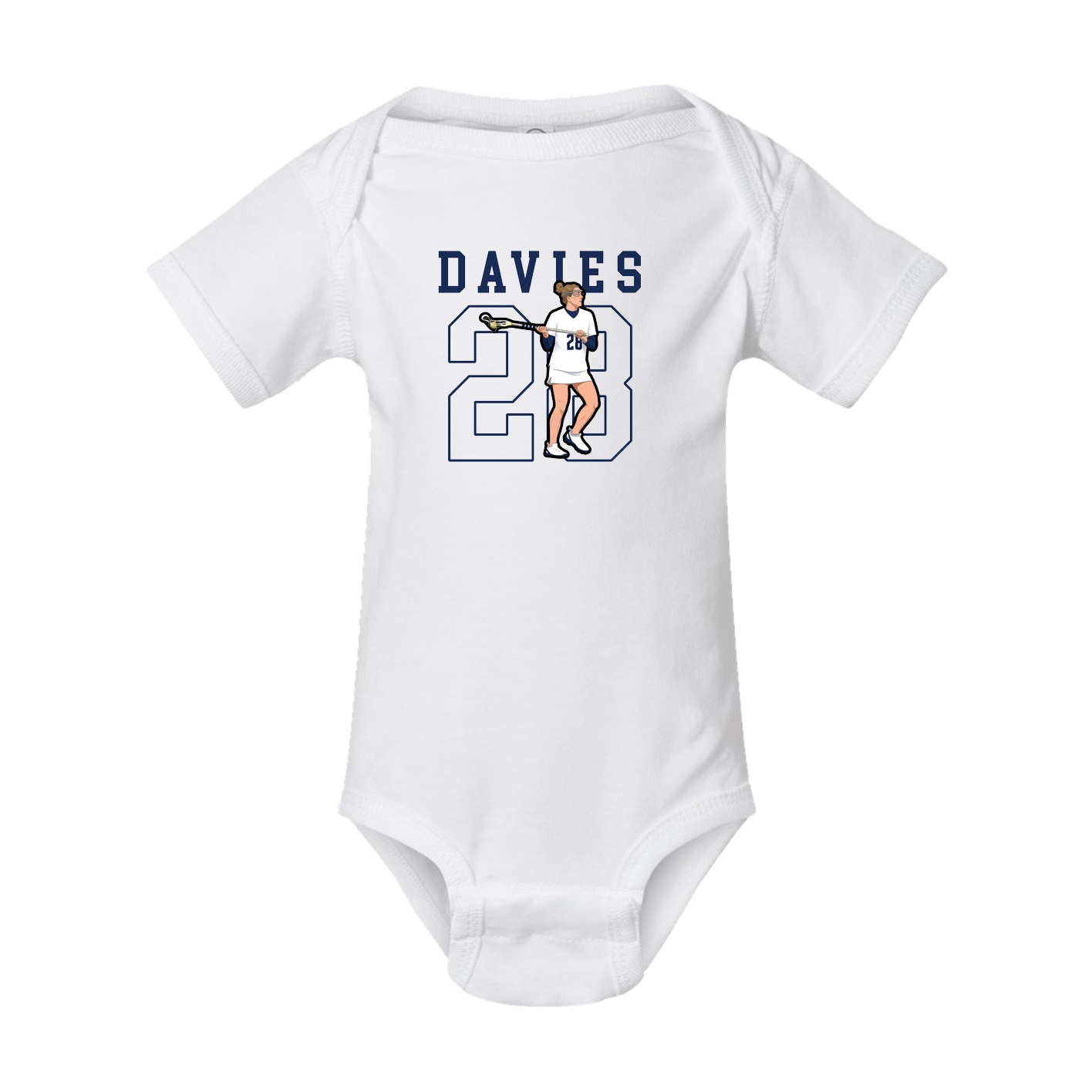 Baby Onesie — Shirsey in White
