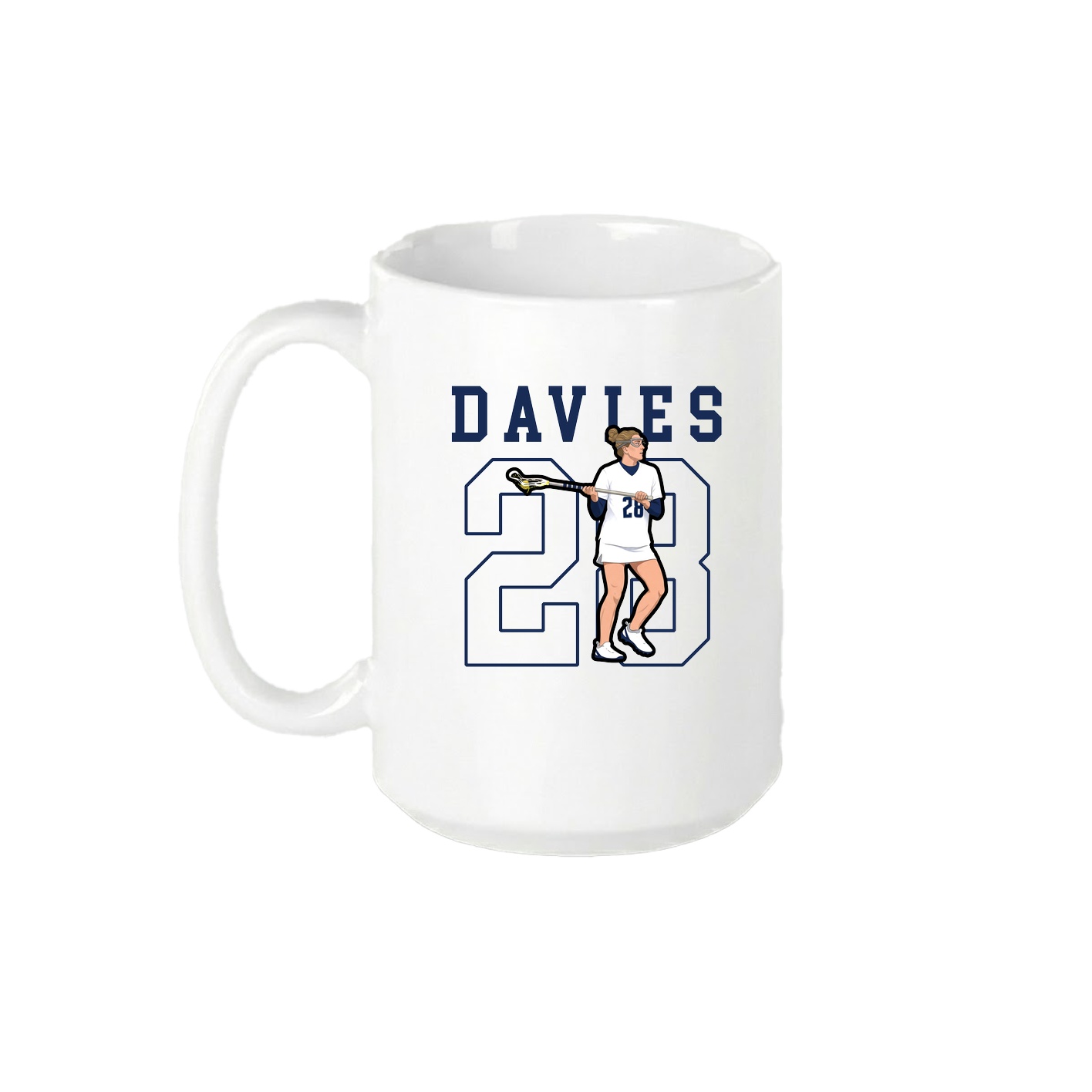 15oz Coffee Mug — Shirsey in White
