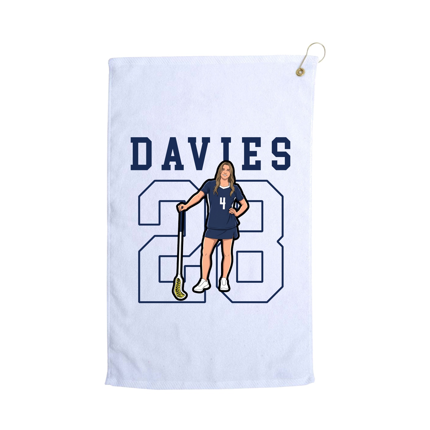 Golf Towel — Shirsey in White