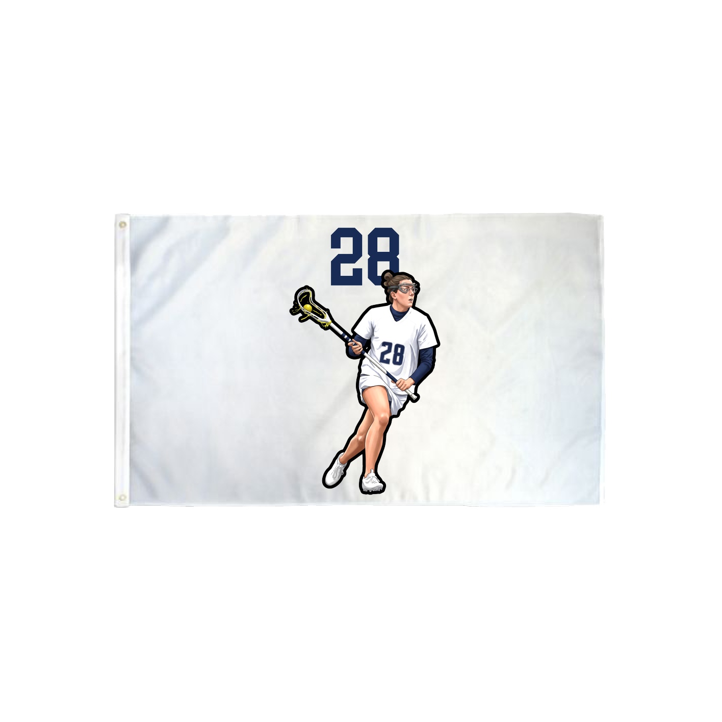 3x5 Flag — Number Top in Classic