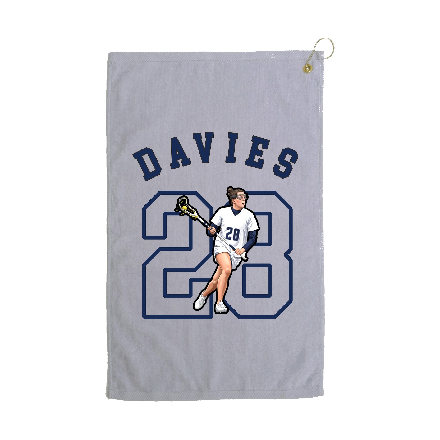 Golf Towel — Shirsey Arch in Grey