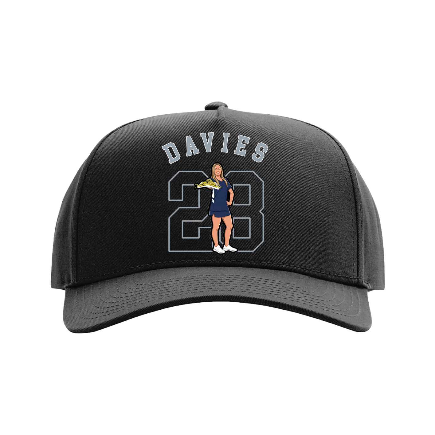 Full Fabric Five-Panel Champ Cap
