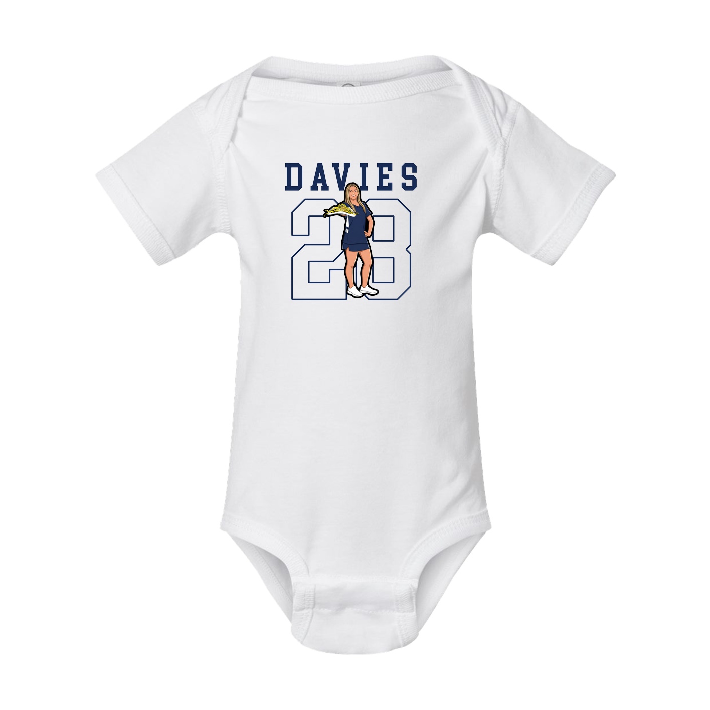 Baby Onesie — Shirsey in White
