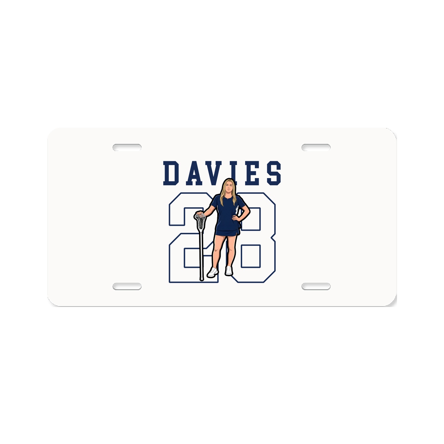 License Plate — Shirsey in Classic