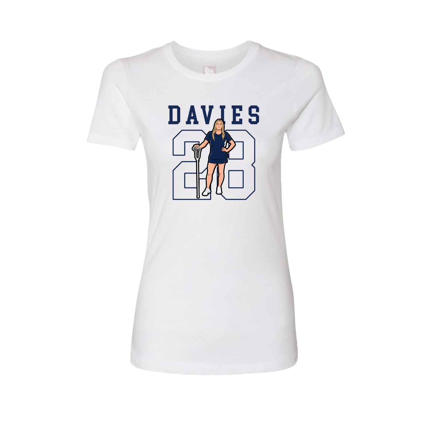 Fitted Women's Tee — Shirsey in White